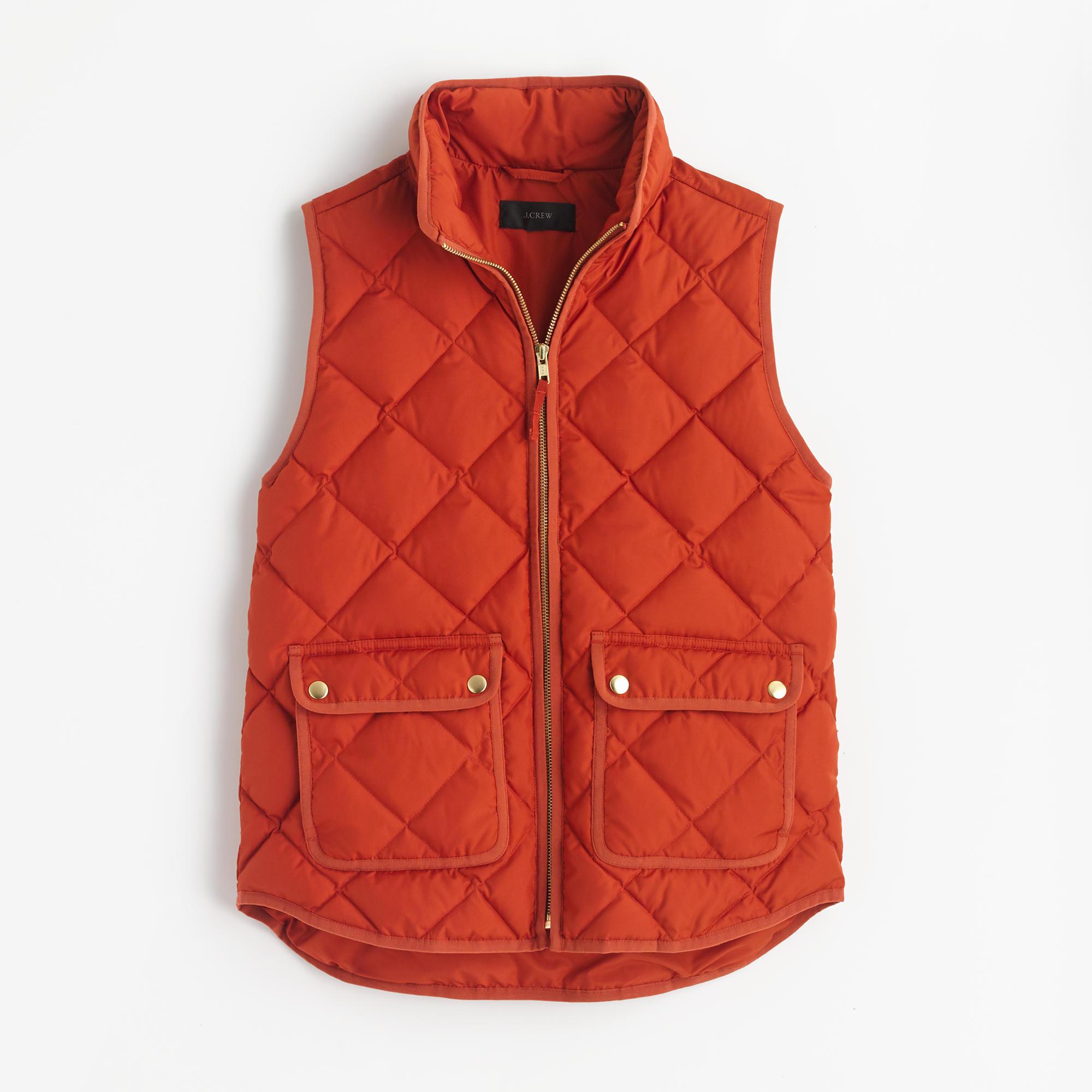 excursion quilted down vest