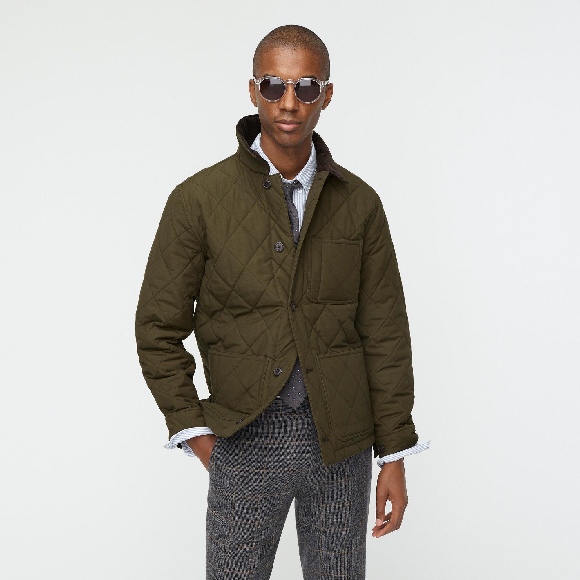 quilted chore jacket