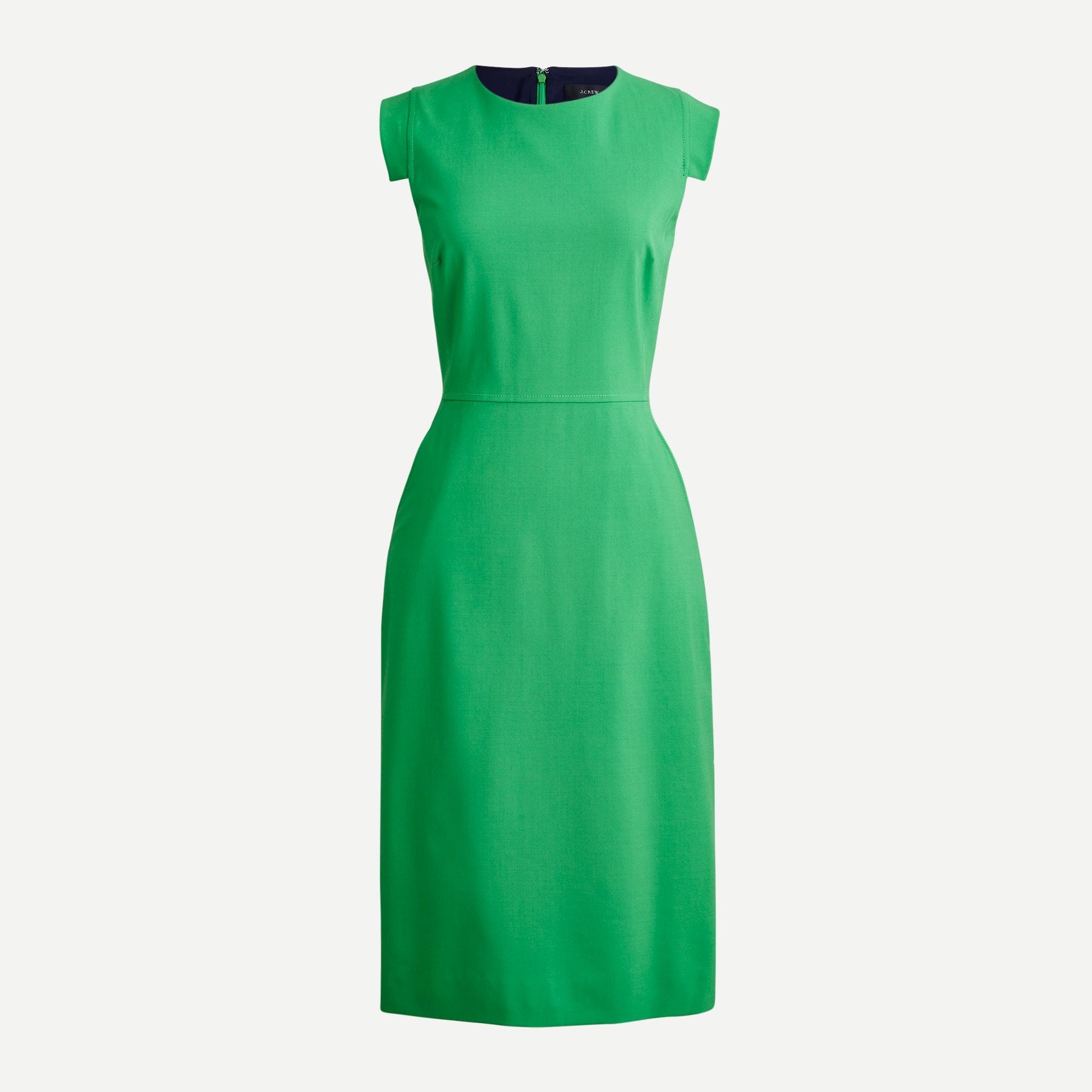 J.Crew Resume Dress in Green | Lyst
