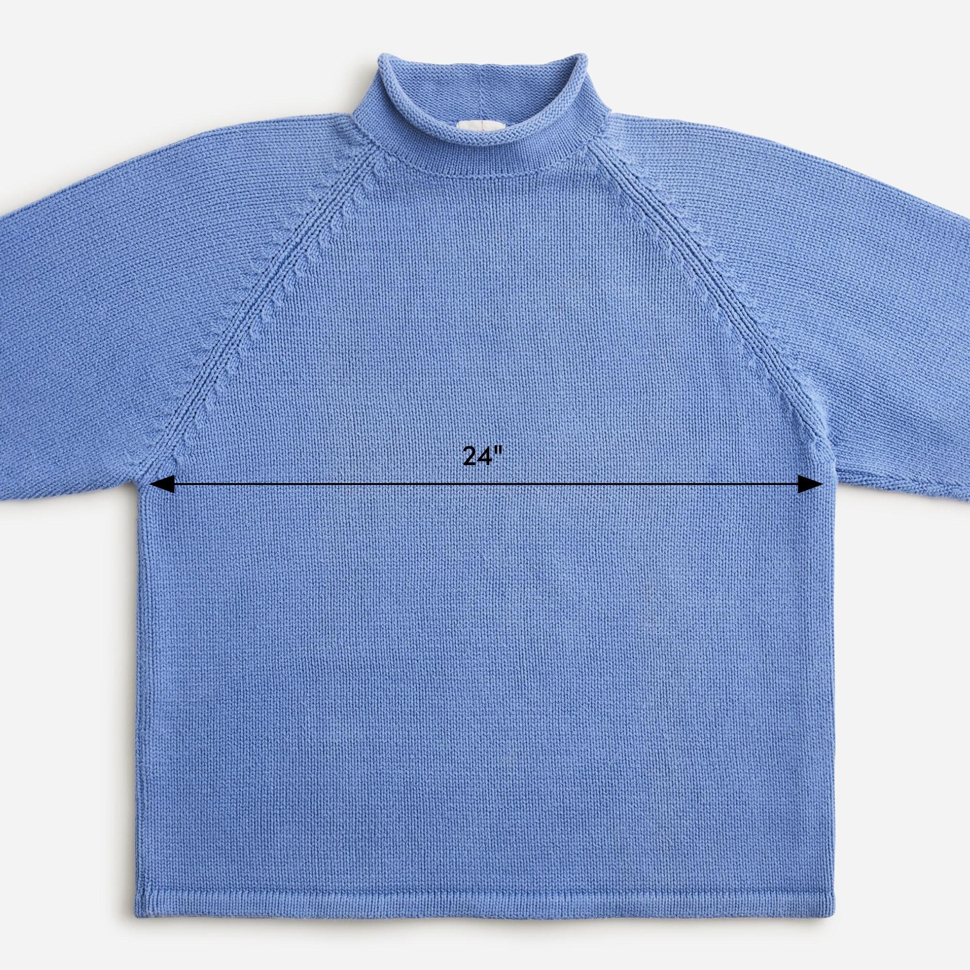 J.Crew Vintage '90s Unisex Cotton Rollnecktm Sweater in Blue | Lyst