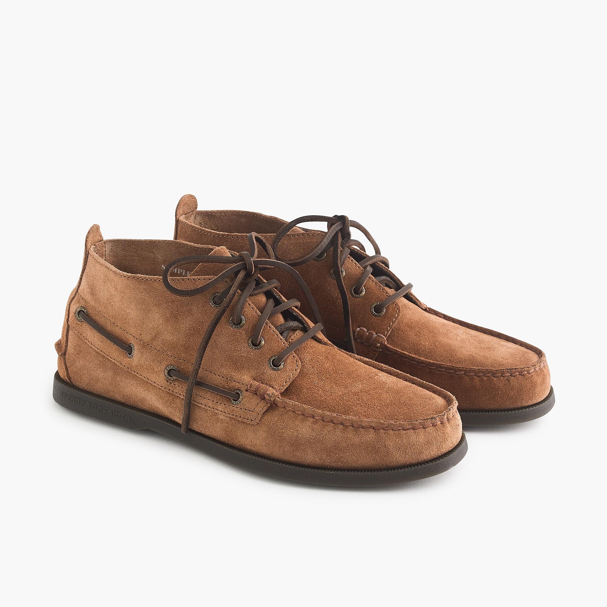 Sperry Top-Sider Suede Chukka Boots in Dark Tan (Brown) for Men - Lyst