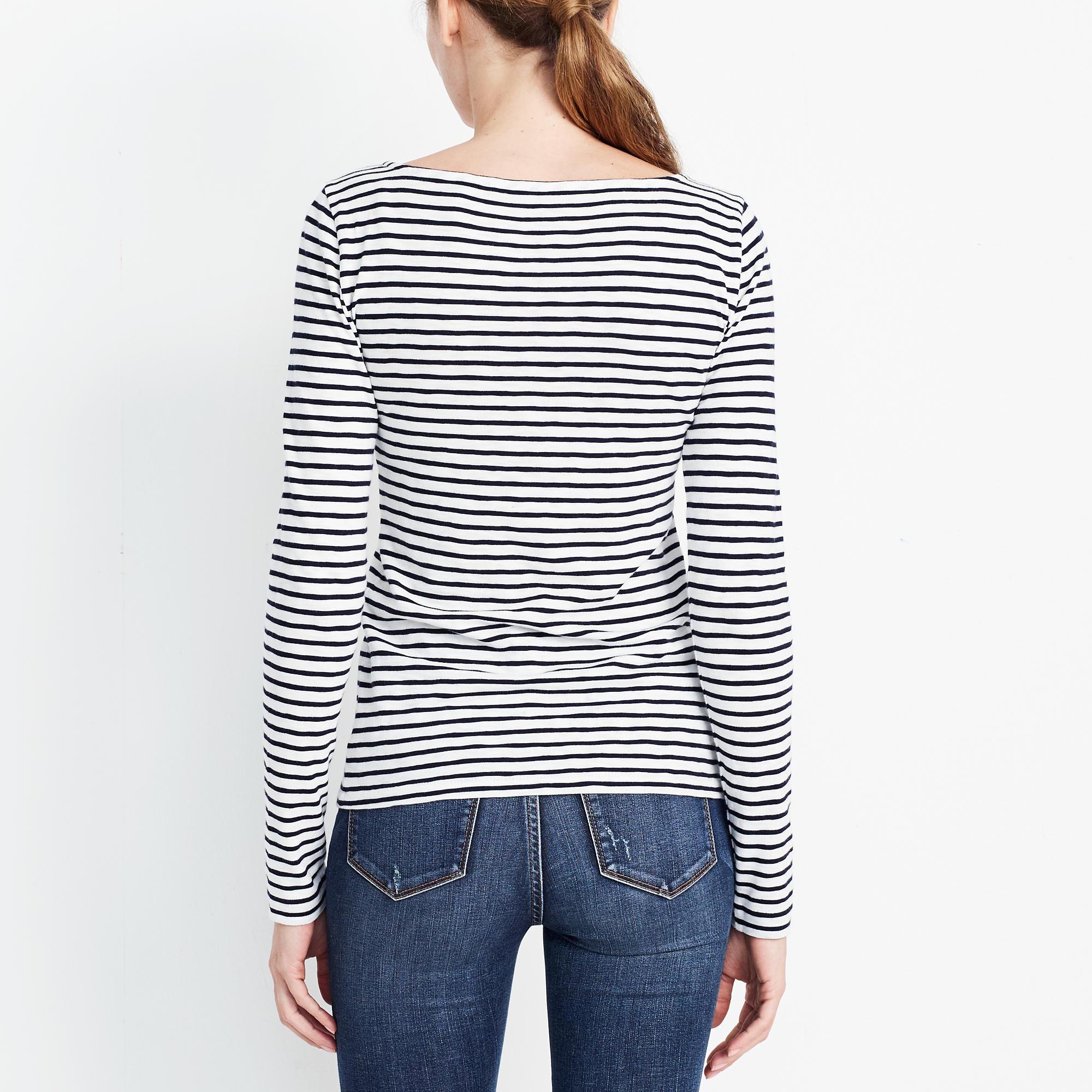 j crew long sleeve t shirts