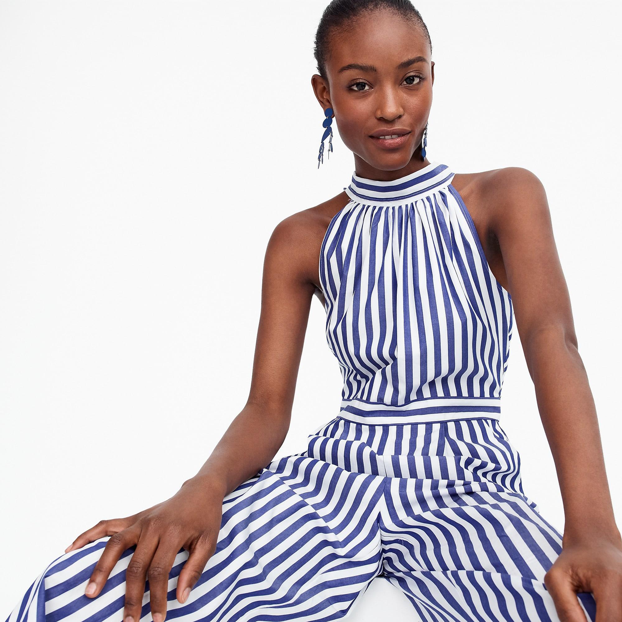 j crew halter jumpsuit