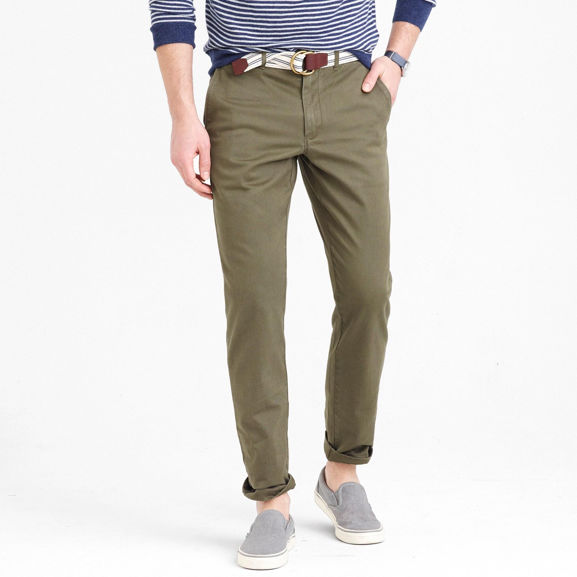 J.Crew Cotton Stretch Chino Pant In 770 
