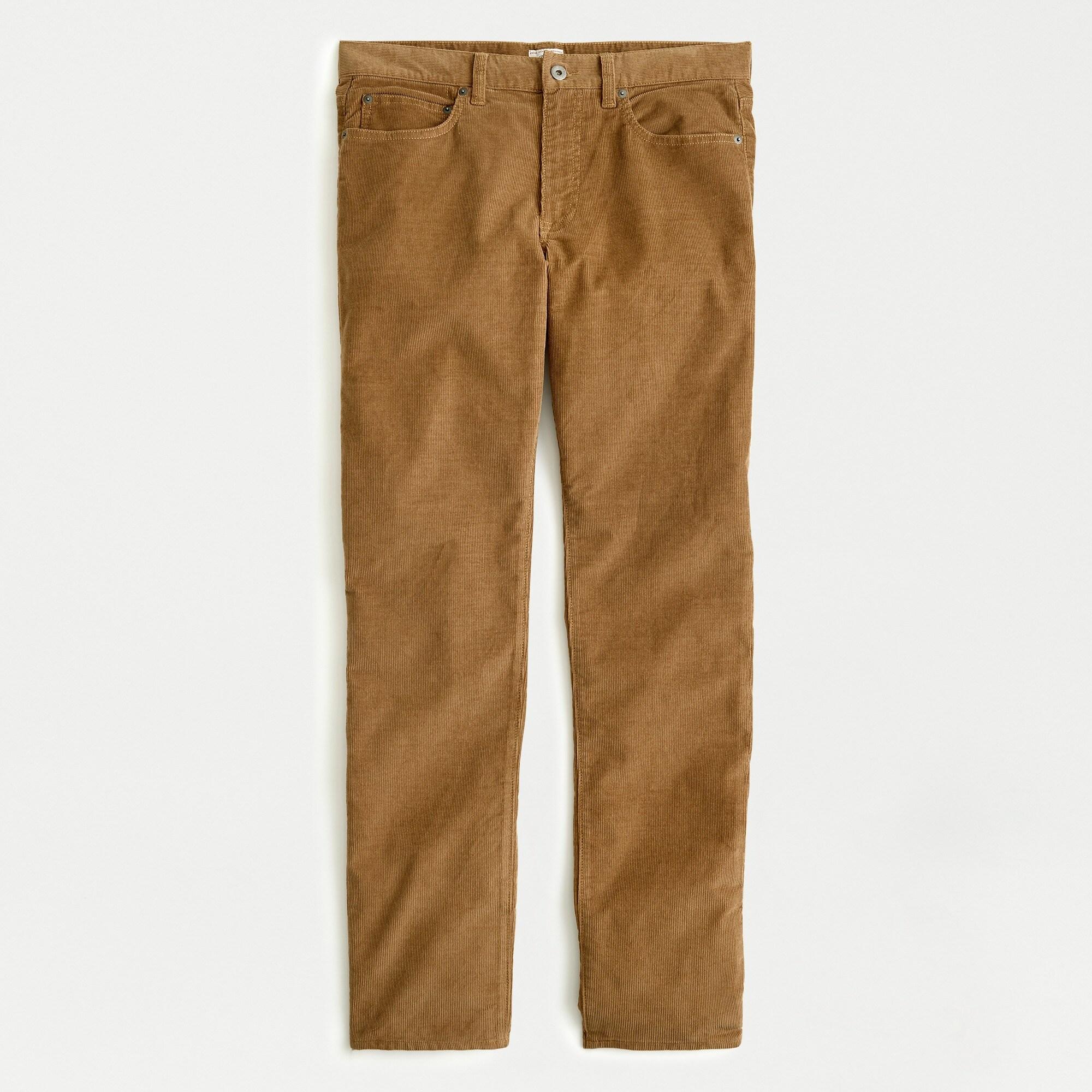 J.Crew 770tm Straightfit Pant In Corduroy in White for Men Lyst