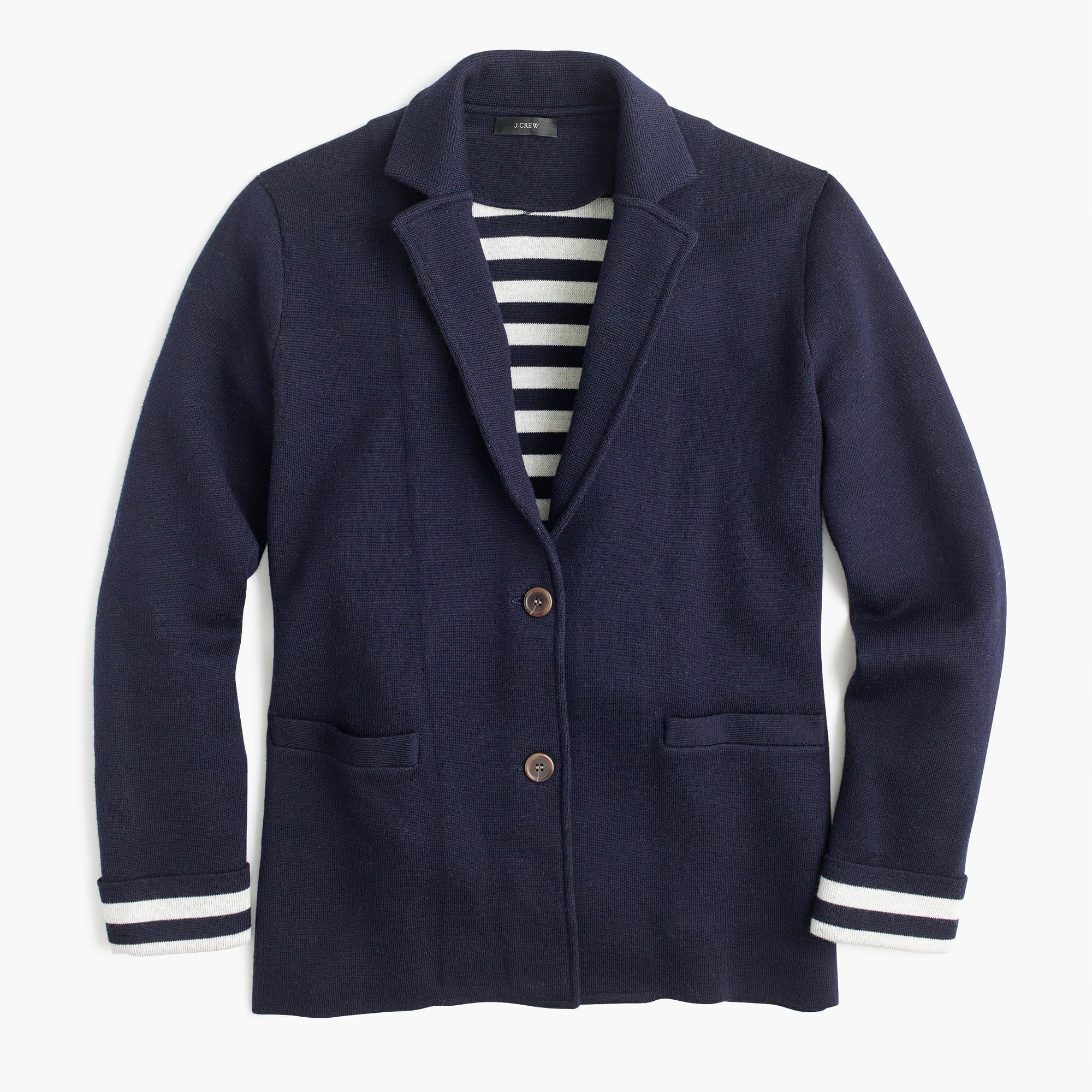 blazer type sweater