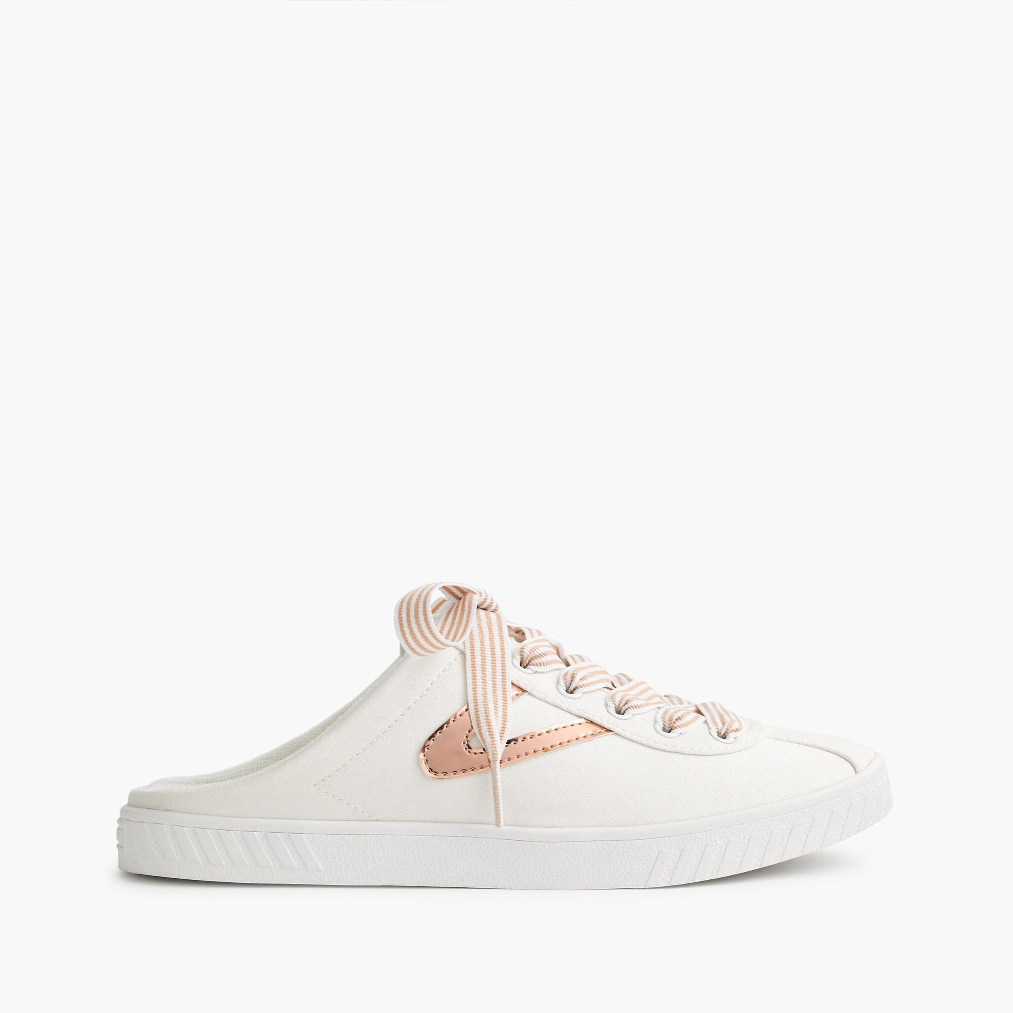 tretorn rose gold sneakers