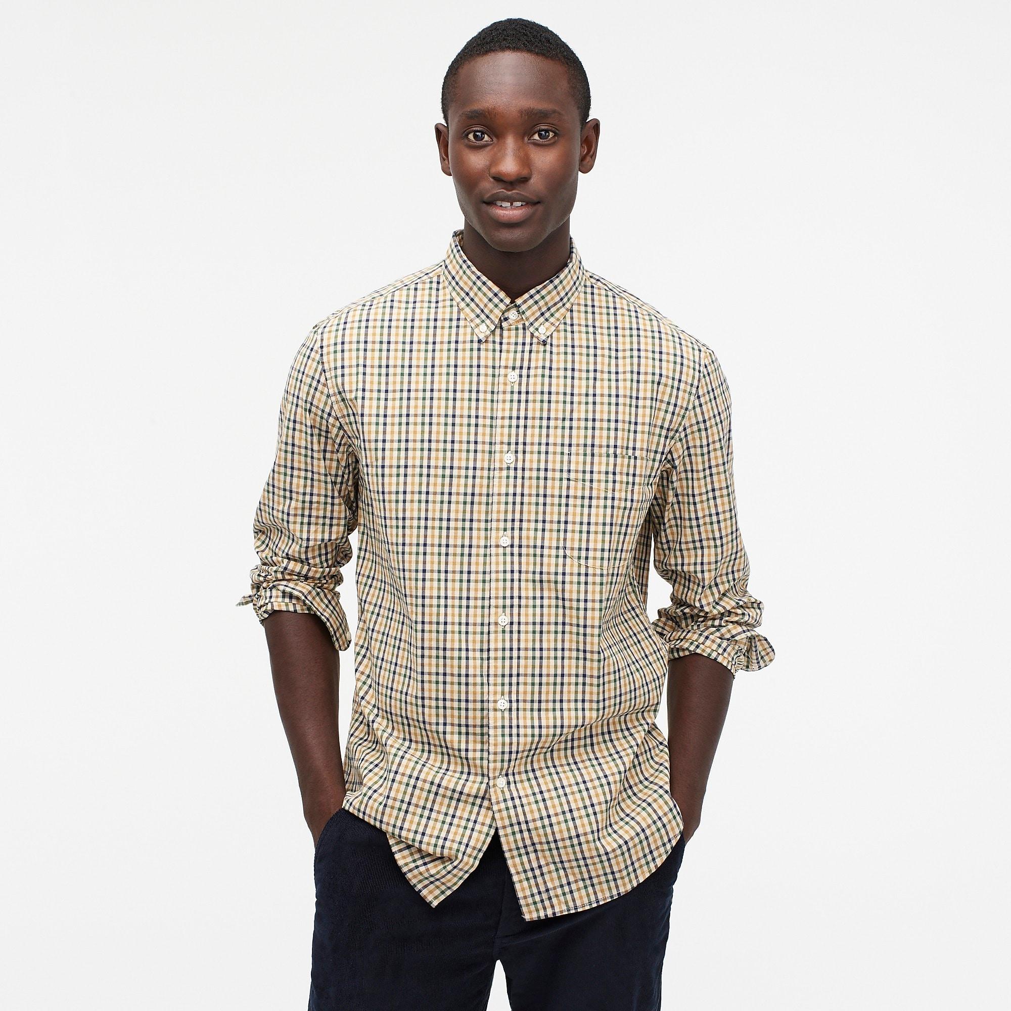 j crew slim shirts