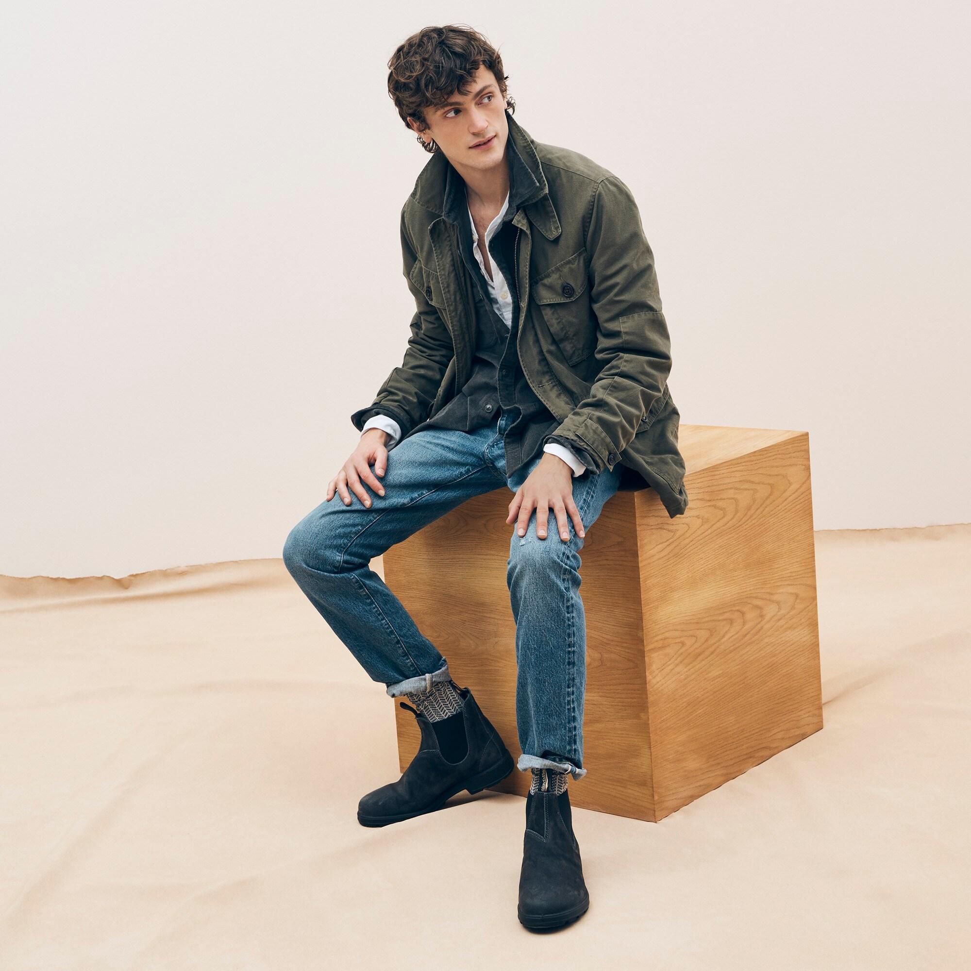J Crew Cotton Wallace Barnes European Combat Jacket In Green For Men Lyst J Crew Cotton Wallace Barnes European Combat Jacket In Green For Men Lyst