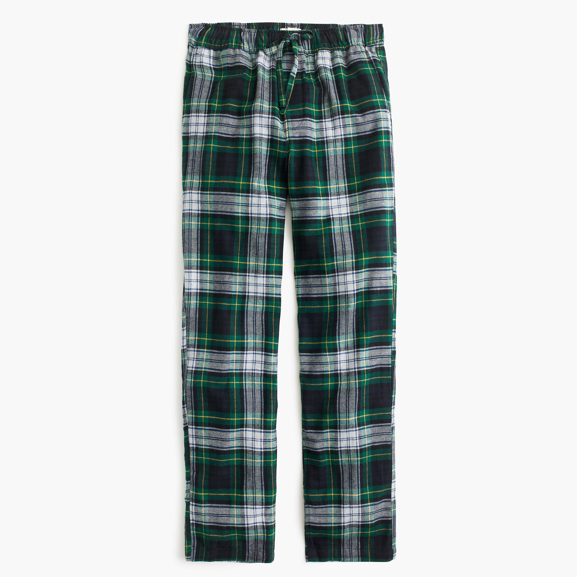 Lyst - J.Crew Pajama Set In Green Tartan in Green for Men