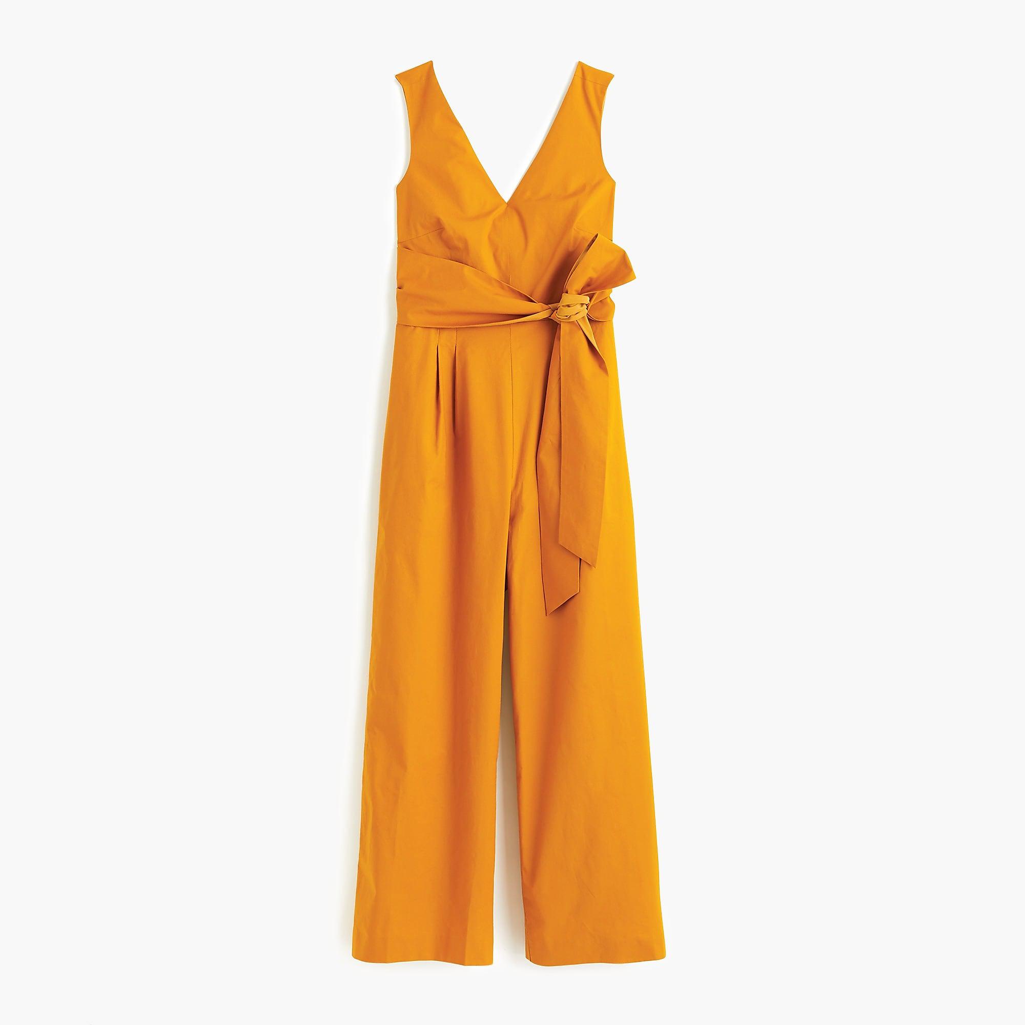 wrap tie jumpsuit