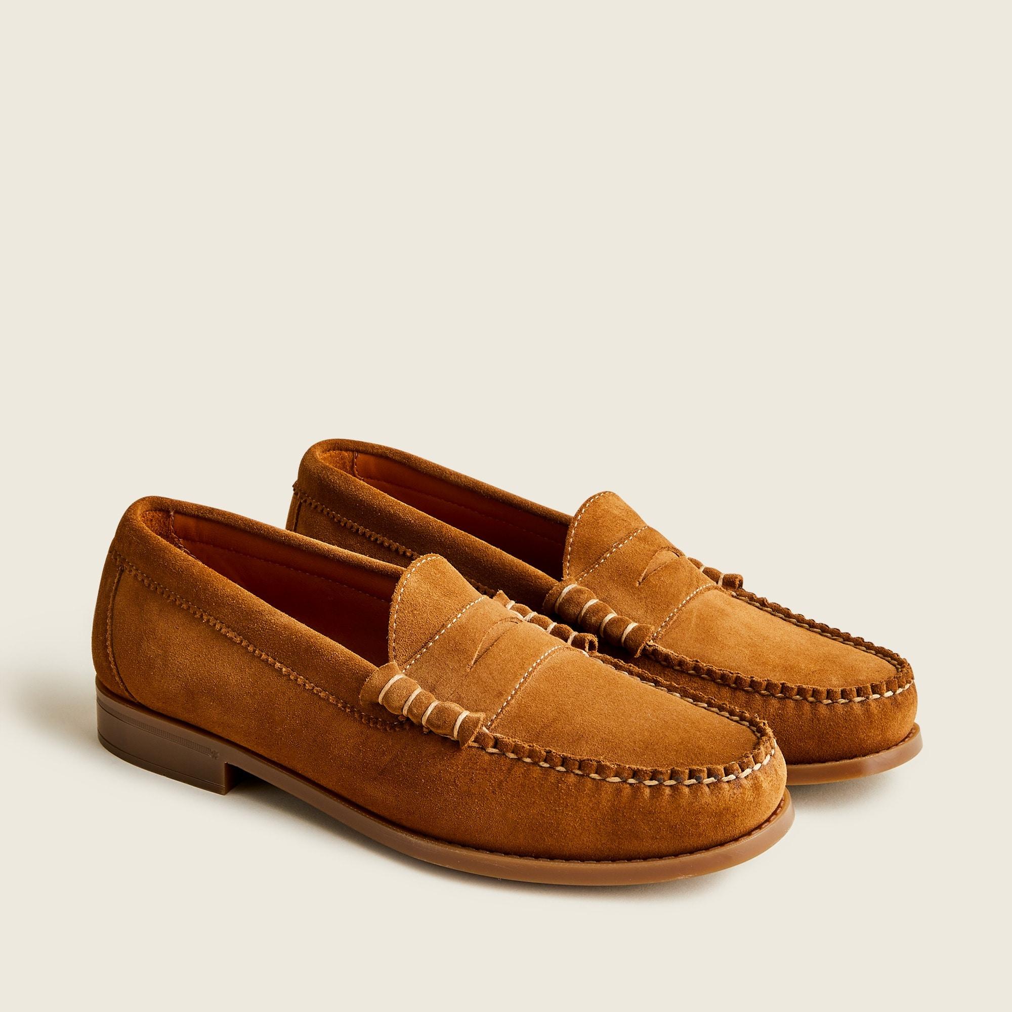 J.Crew Camden Loafers In English Suede in Brown for Men | Lyst