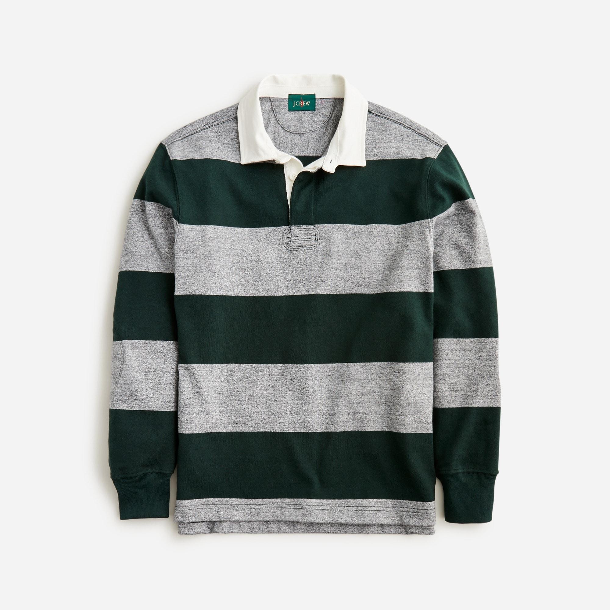 J.Crew Rugby Shirt In Solid in Green for Men | Lyst