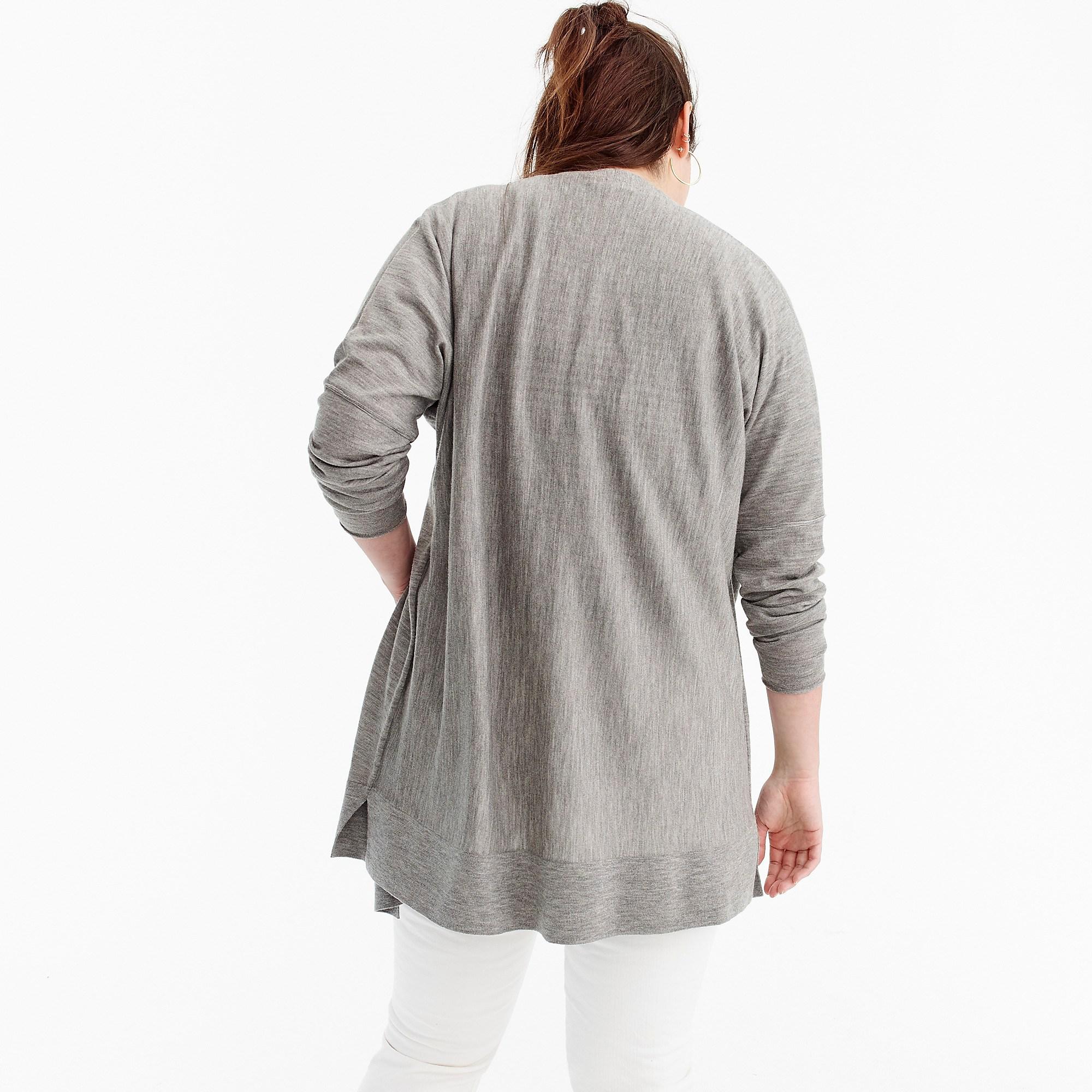 high low cardigan sweater