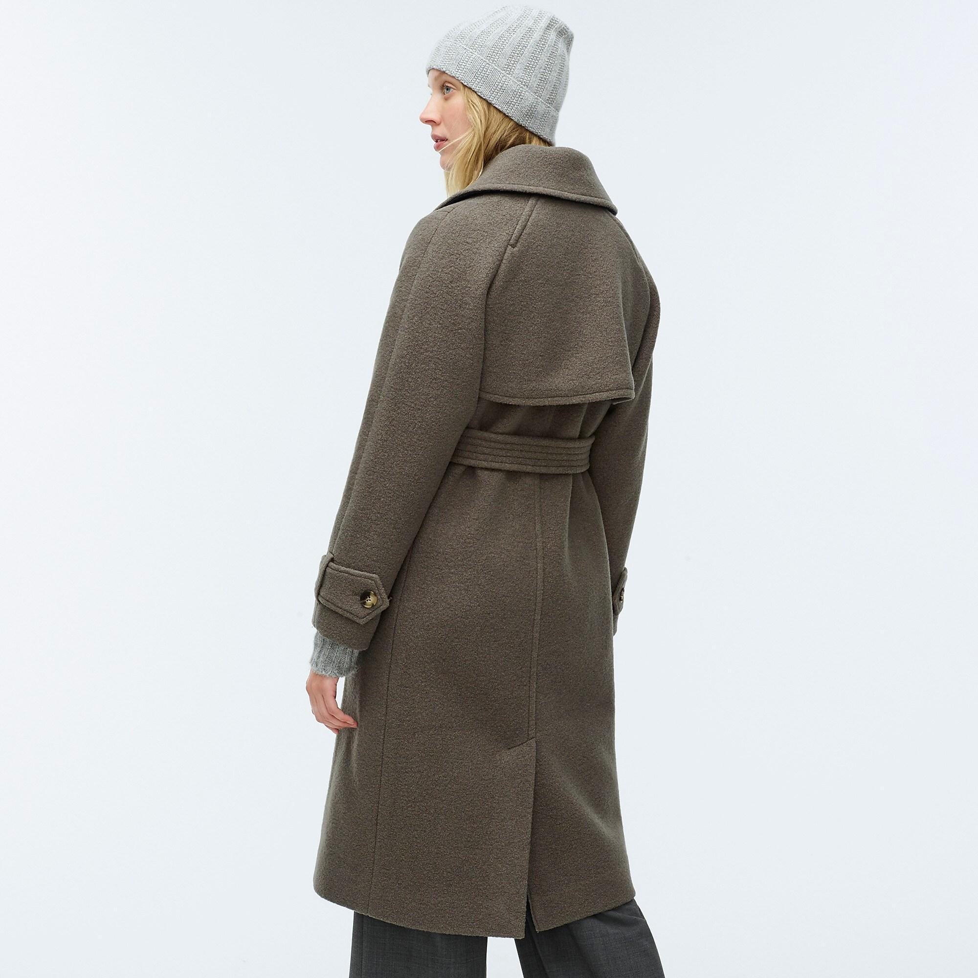 j crew boiled wool coat
