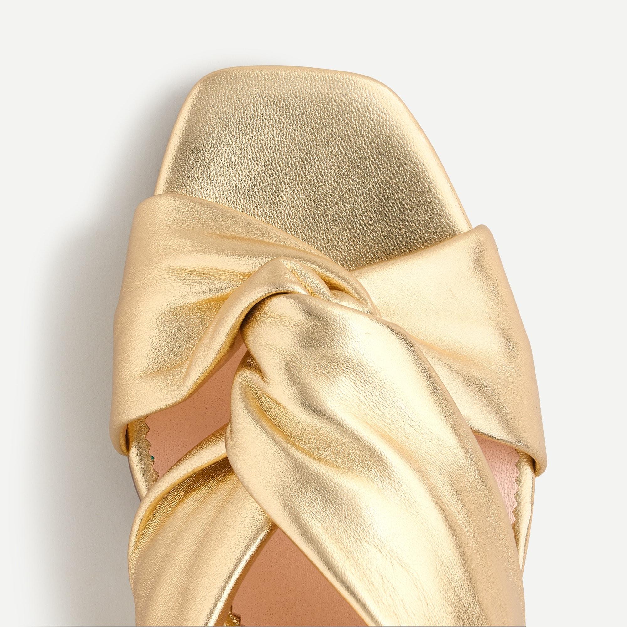 J.Crew Odette Twisted-knot Sandal In 