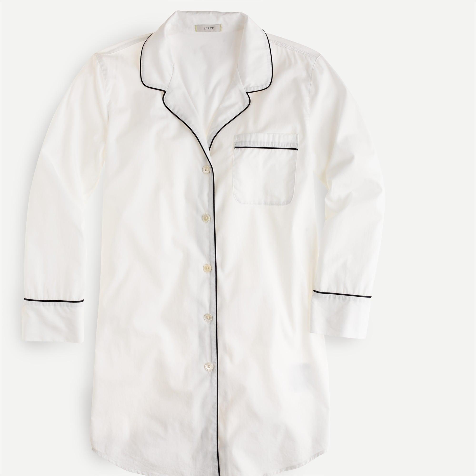 J.Crew Nightshirt In Endonend Cotton in White Lyst