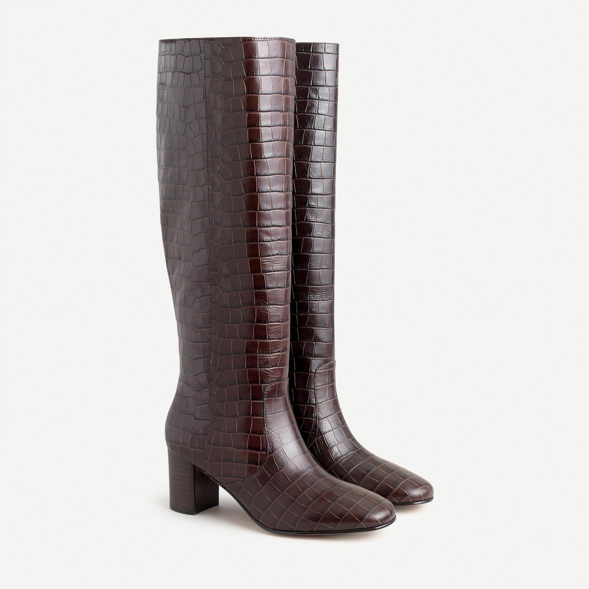 j crew brown boots