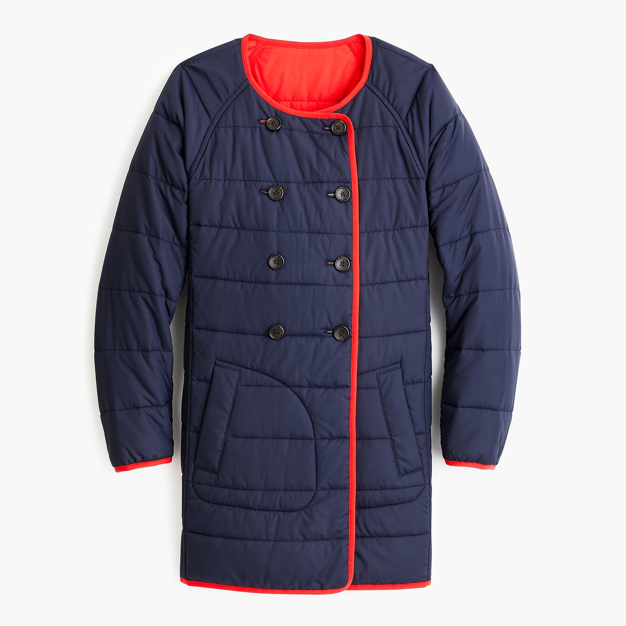 j crew reversible puffer jacket