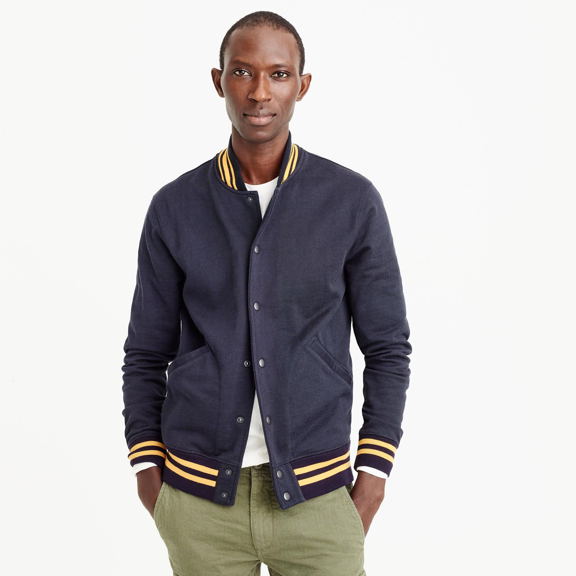 j crew varsity jacket