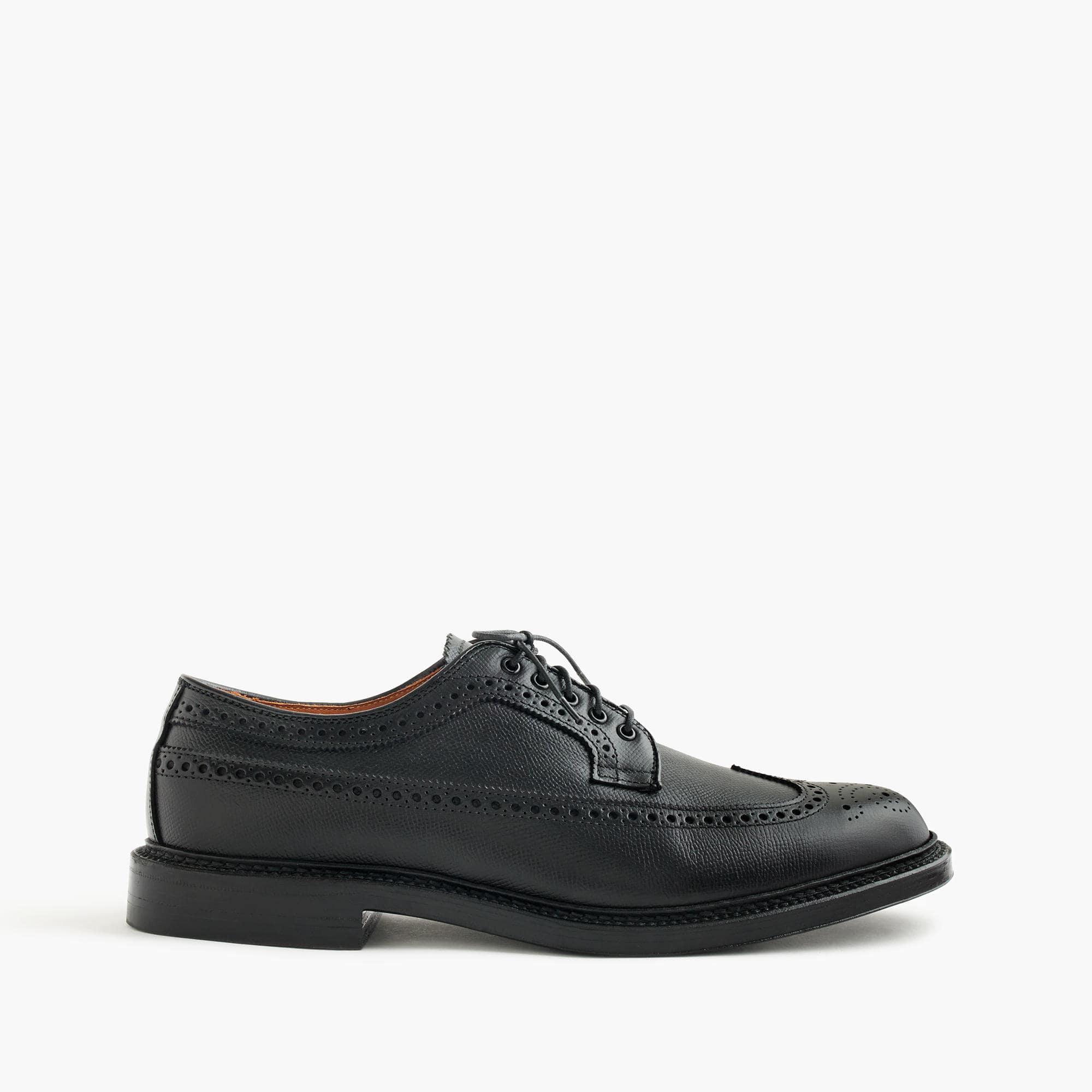 J Crew Leather Alden Alpine Longwing Bluchers In Black For Men Lyst J Crew Leather Alden Alpine Longwing Bluchers In Black For Men Lyst