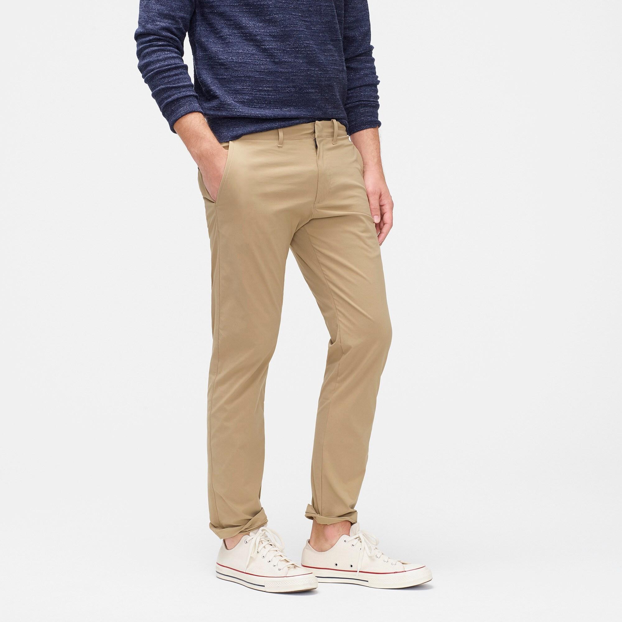 J.Crew Synthetic 484 Slim-fit Tech Pant in Honey Brown (Natural) for ...