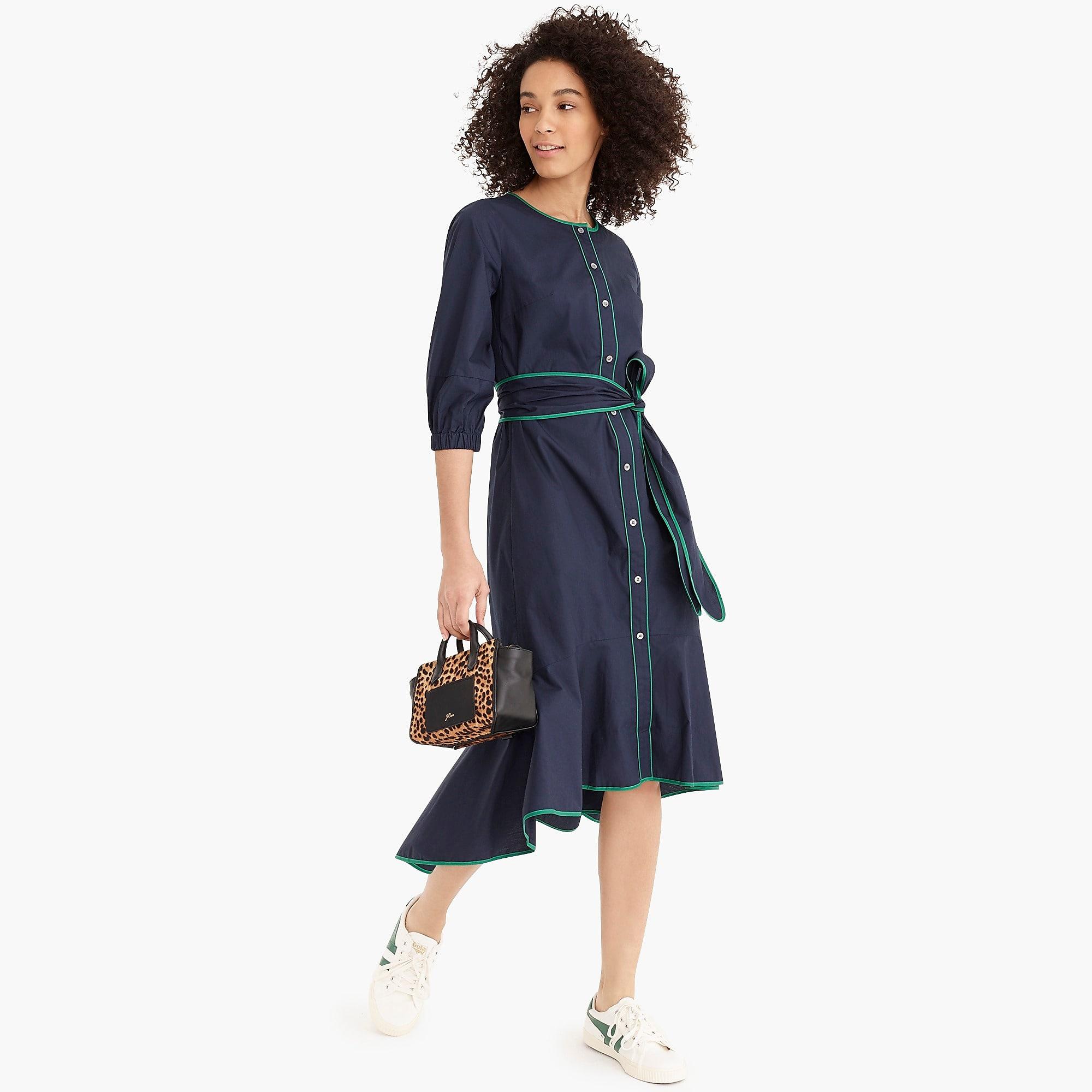 button up gown