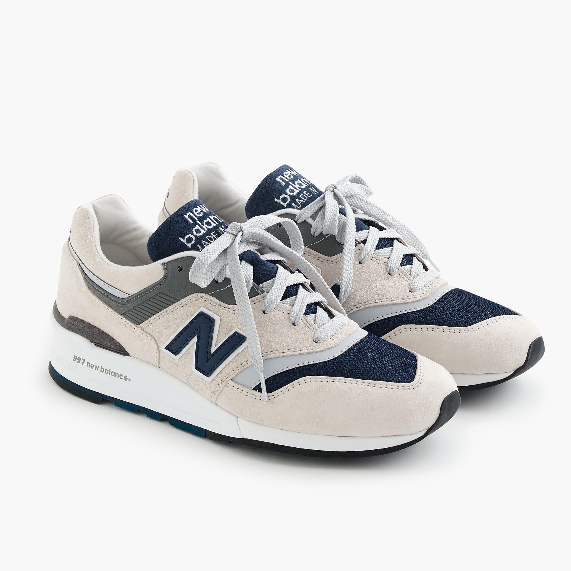 New Balance Suede 997 Moonshot Sneakers in Blue for Men - Lyst