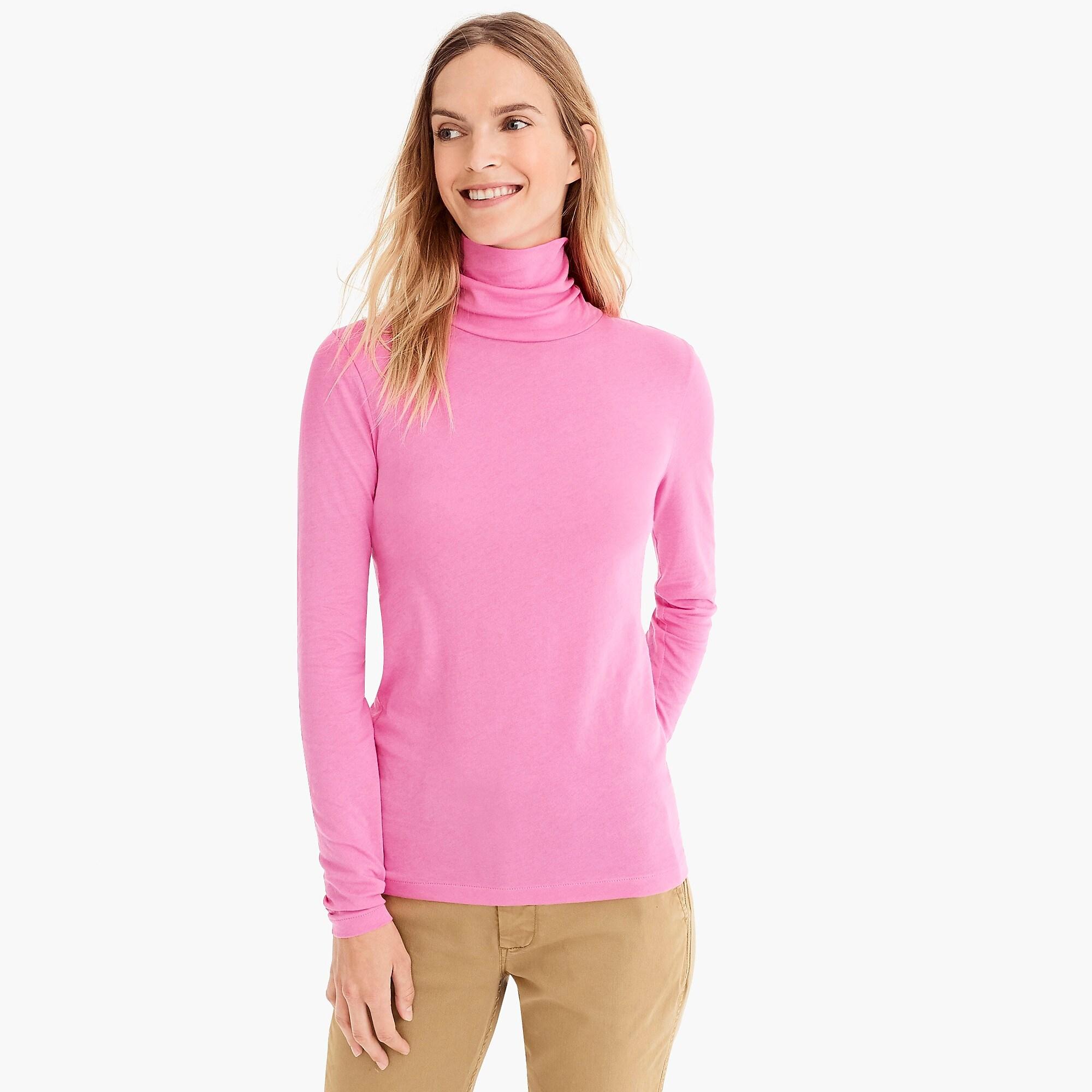j crew tissue turtlenecks