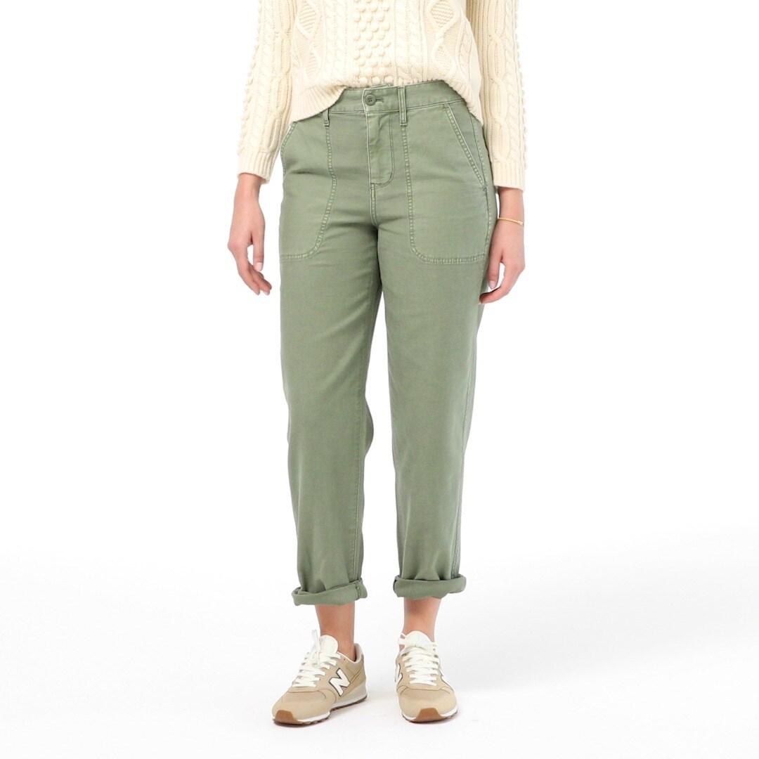 Cotton Petite Garment-dyed Foundry Pant 