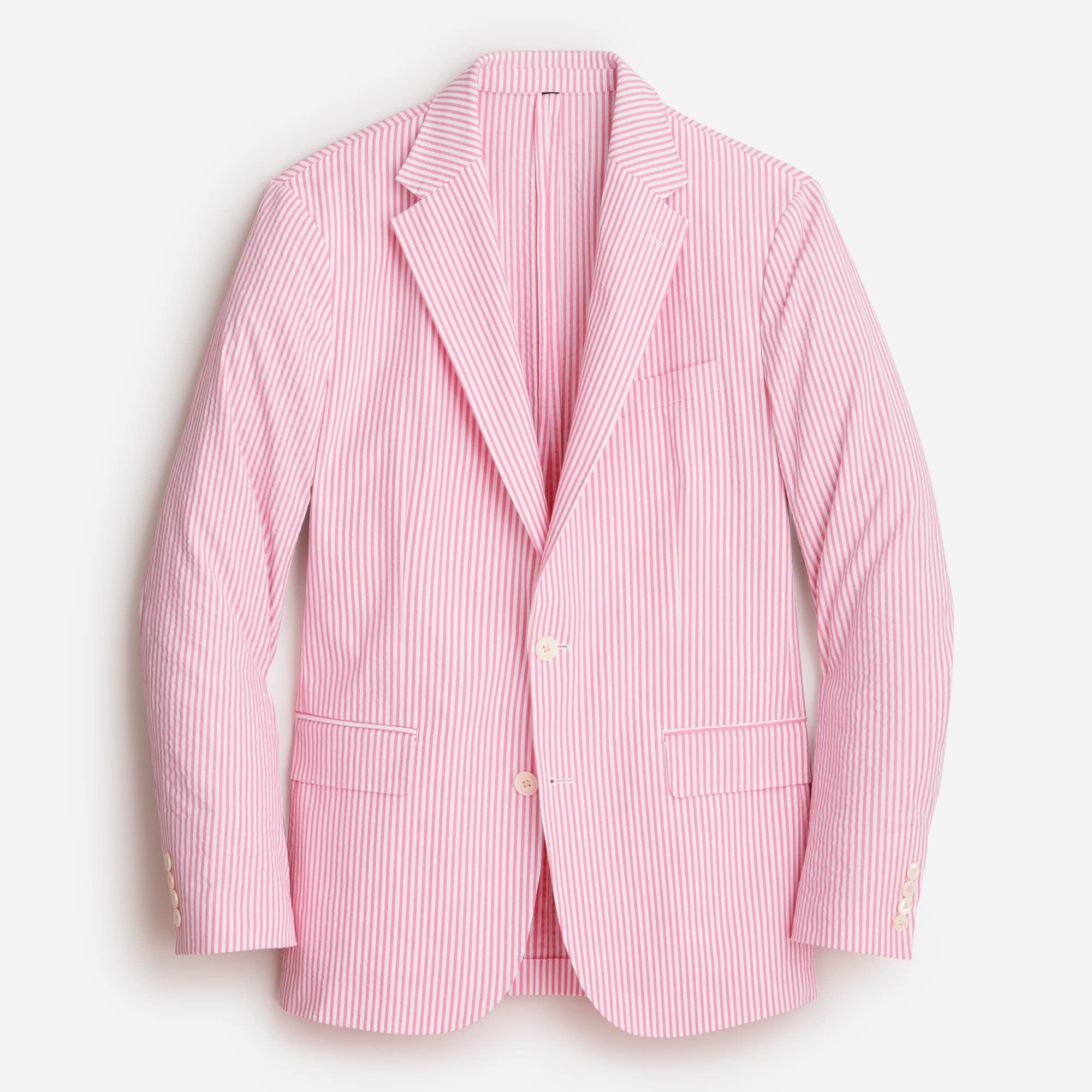 J.Crew Crosby Classicfit Unstructured Suit Jacket In Seersucker in