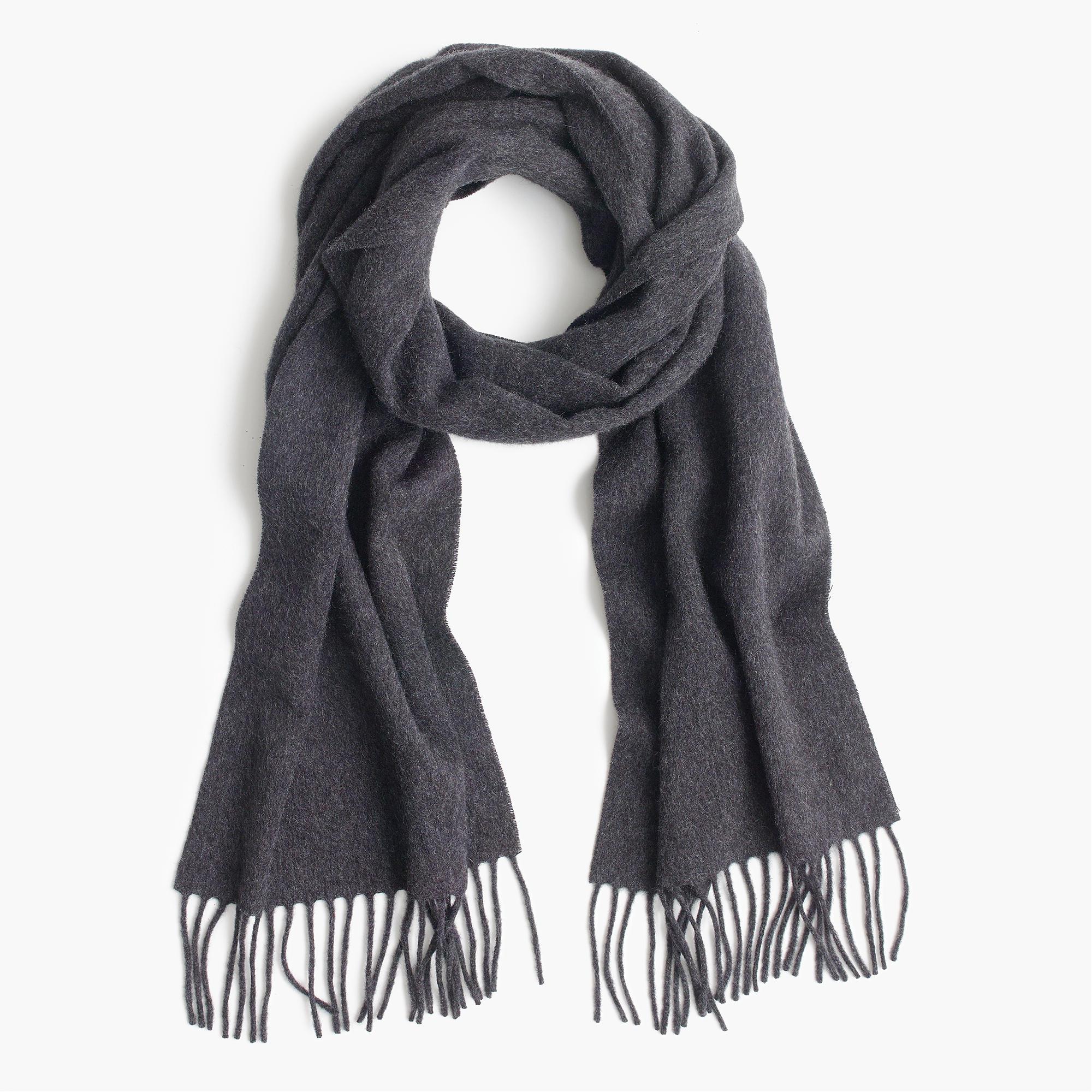 Lyst J.Crew Solid Cashmere Scarf