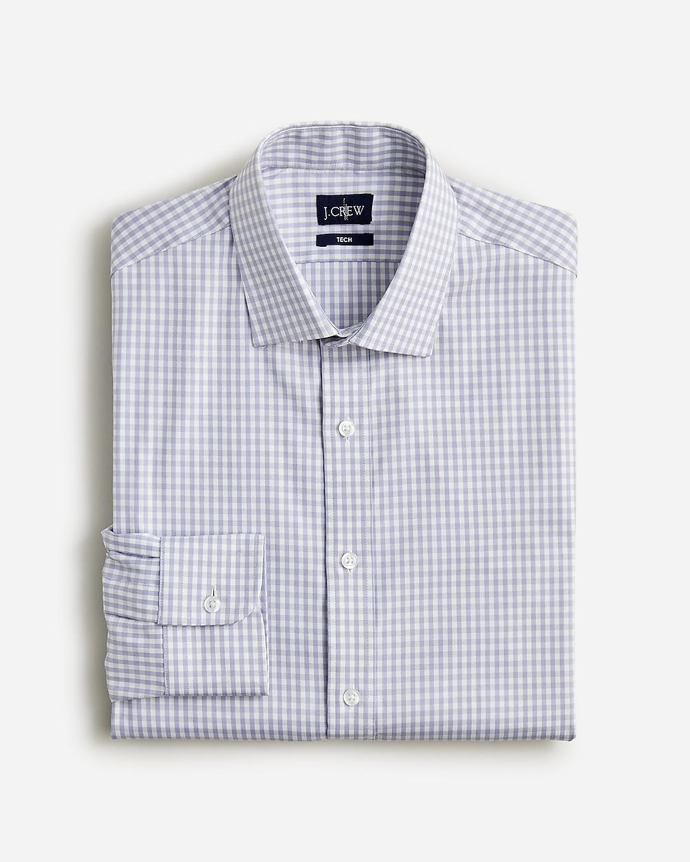 J.Crew Bowery Performance Stretch Dress Shirt With Spread Collar in