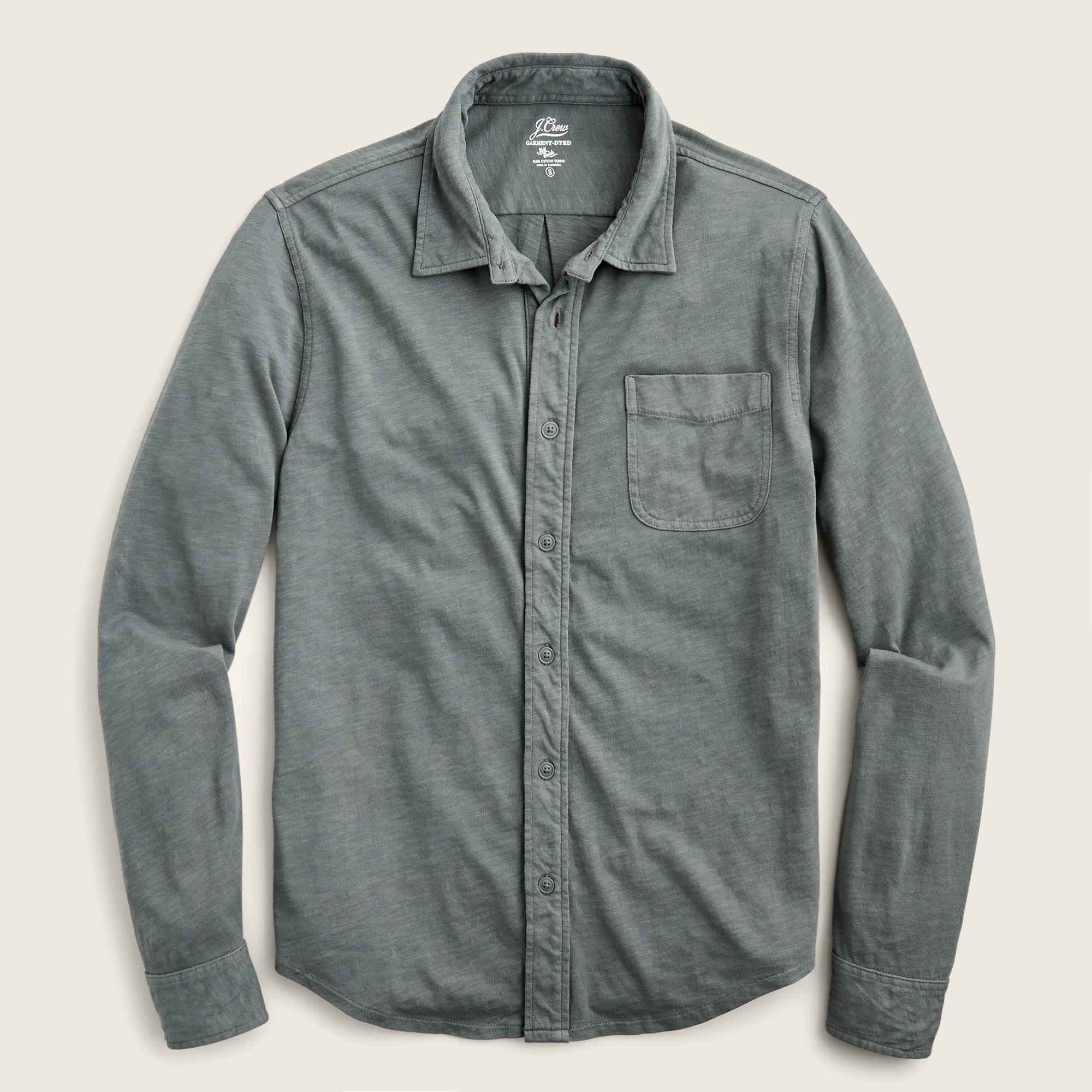 J.Crew Cotton Garment-dyed Harbor Shirt 