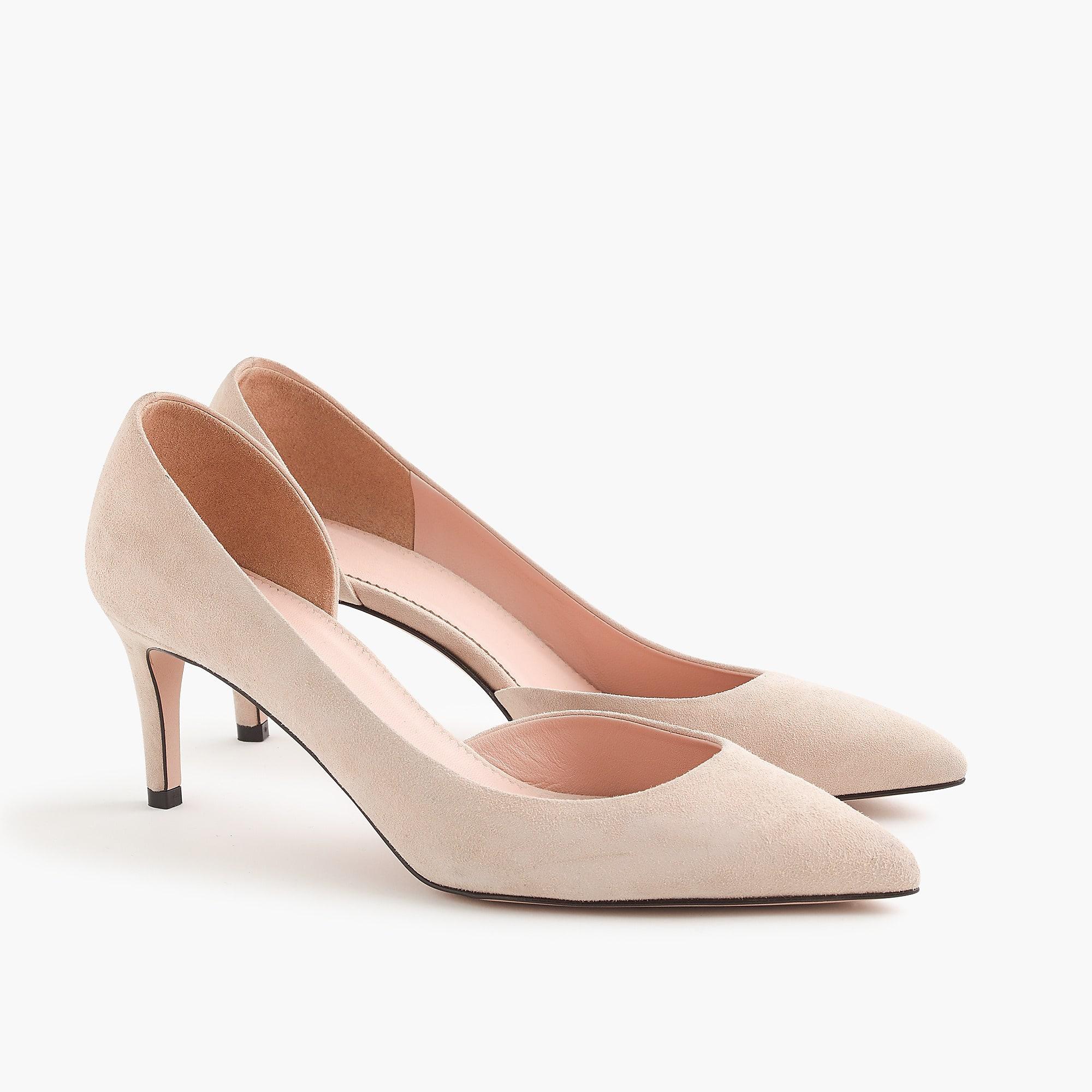 j crew lucie suede pumps