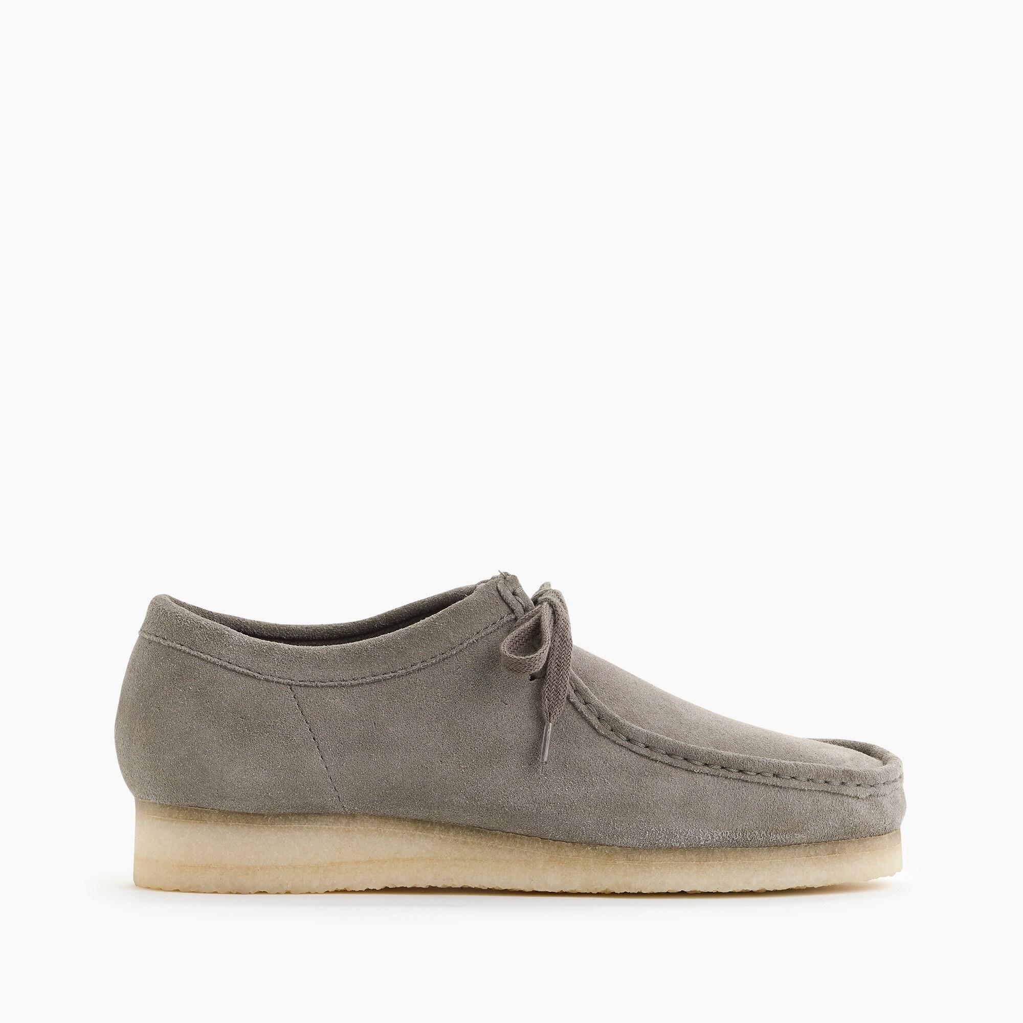 Clarks ® Originals Wallabee® Shoes In Suede in Gray for Men | Lyst