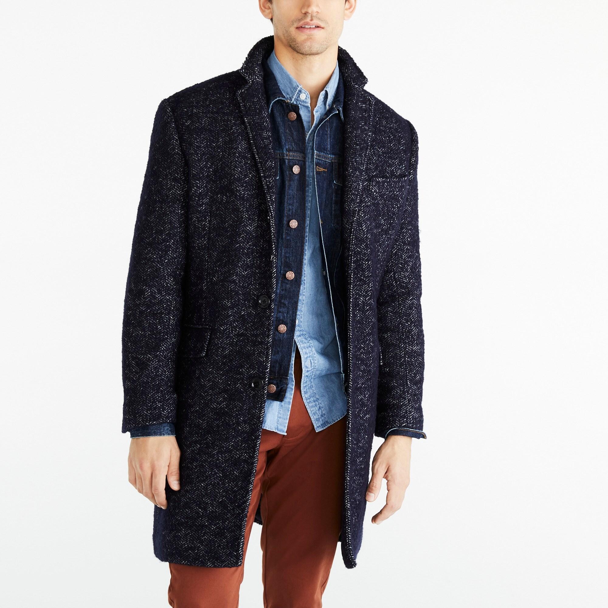 j crew herringbone coat