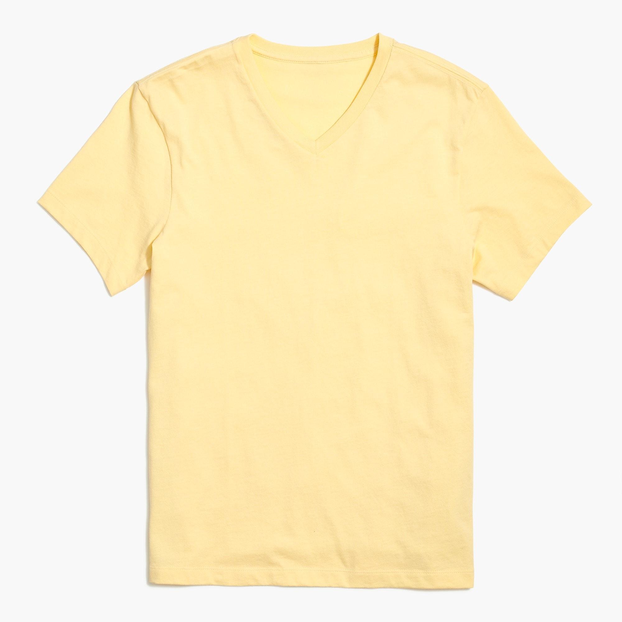 j crew slim washed v neck