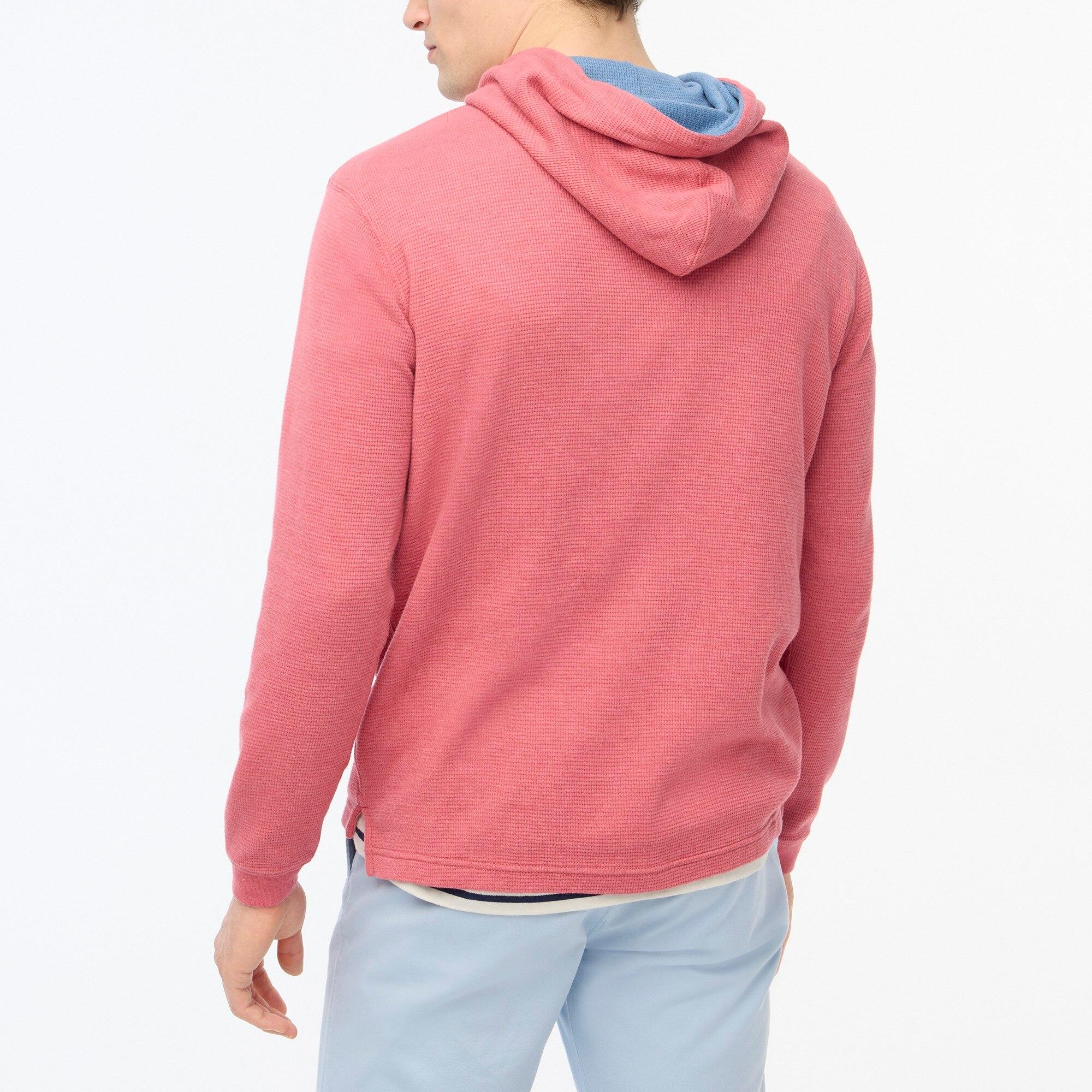 j crew waffle hoodie