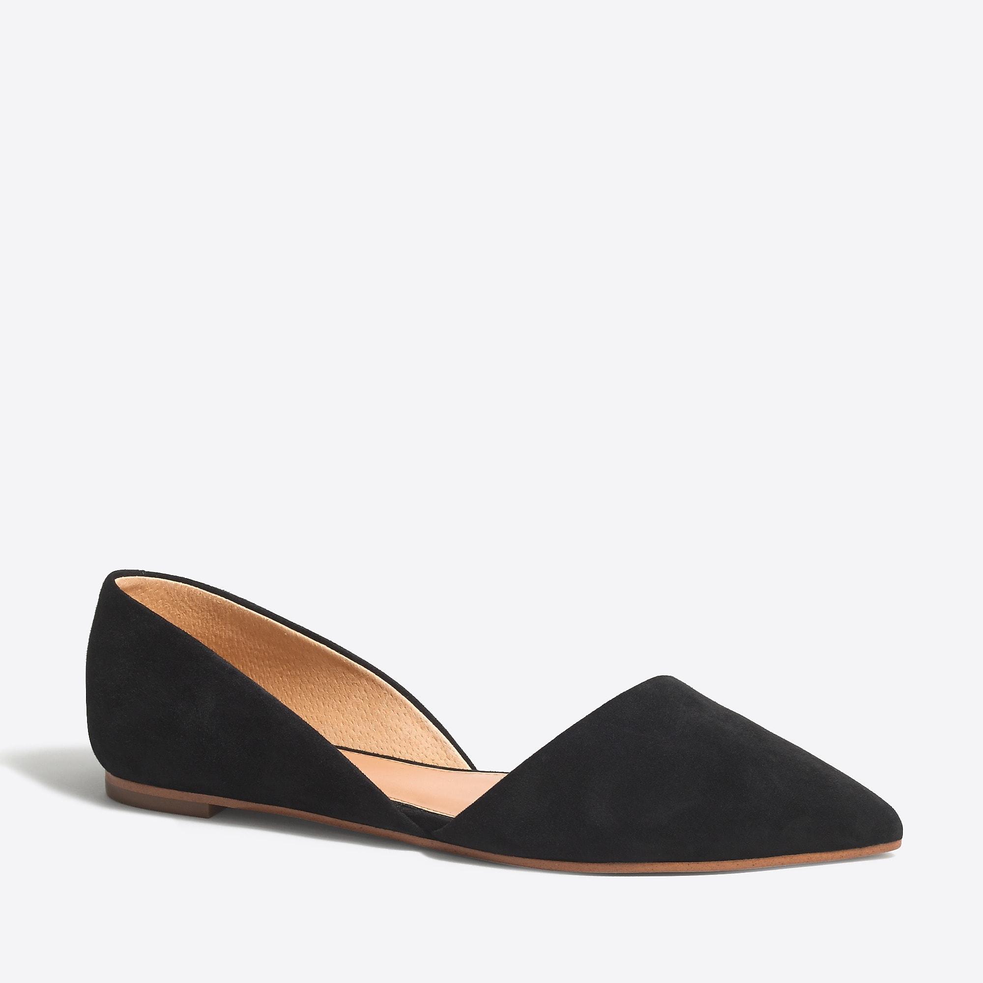 j crew open toe flats