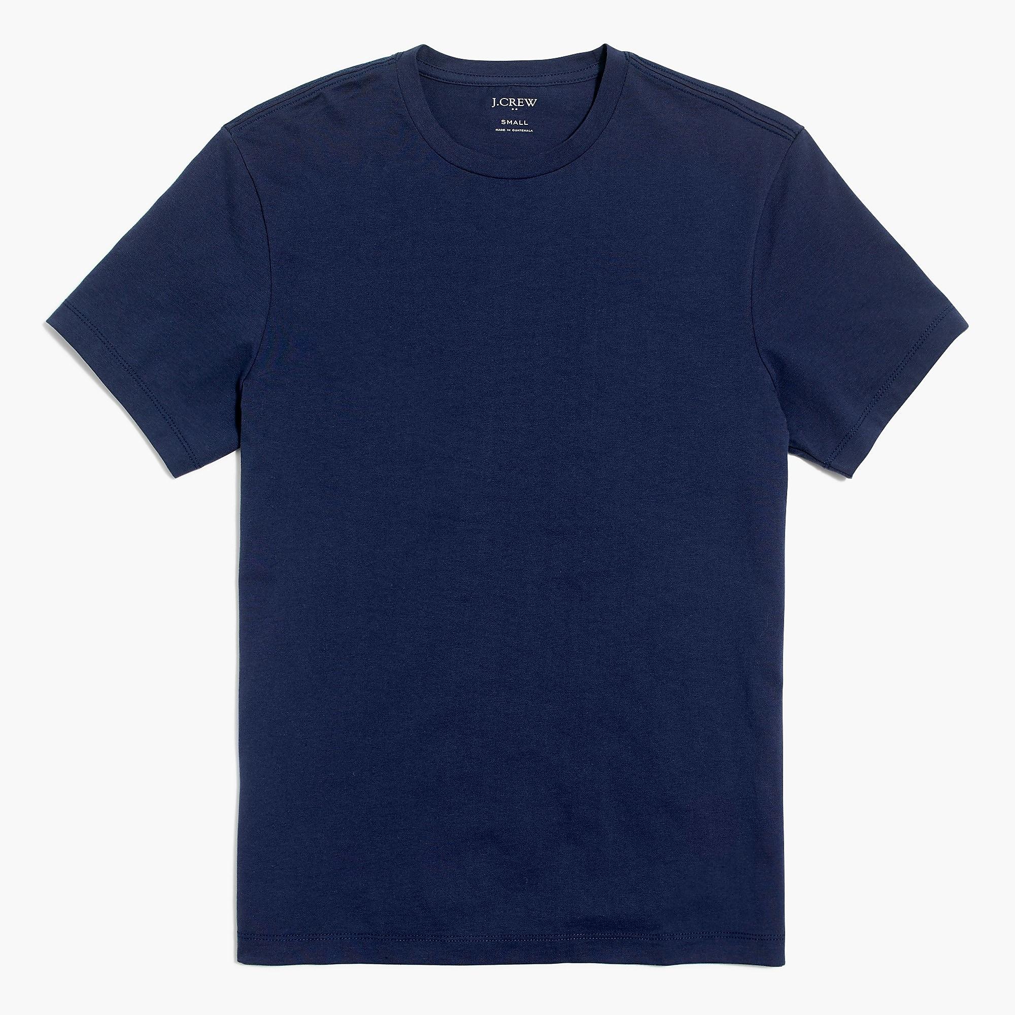 J.Crew Cotton Washed Jersey T-shirt in Navy (Blue) for Men - Save 8% - Lyst