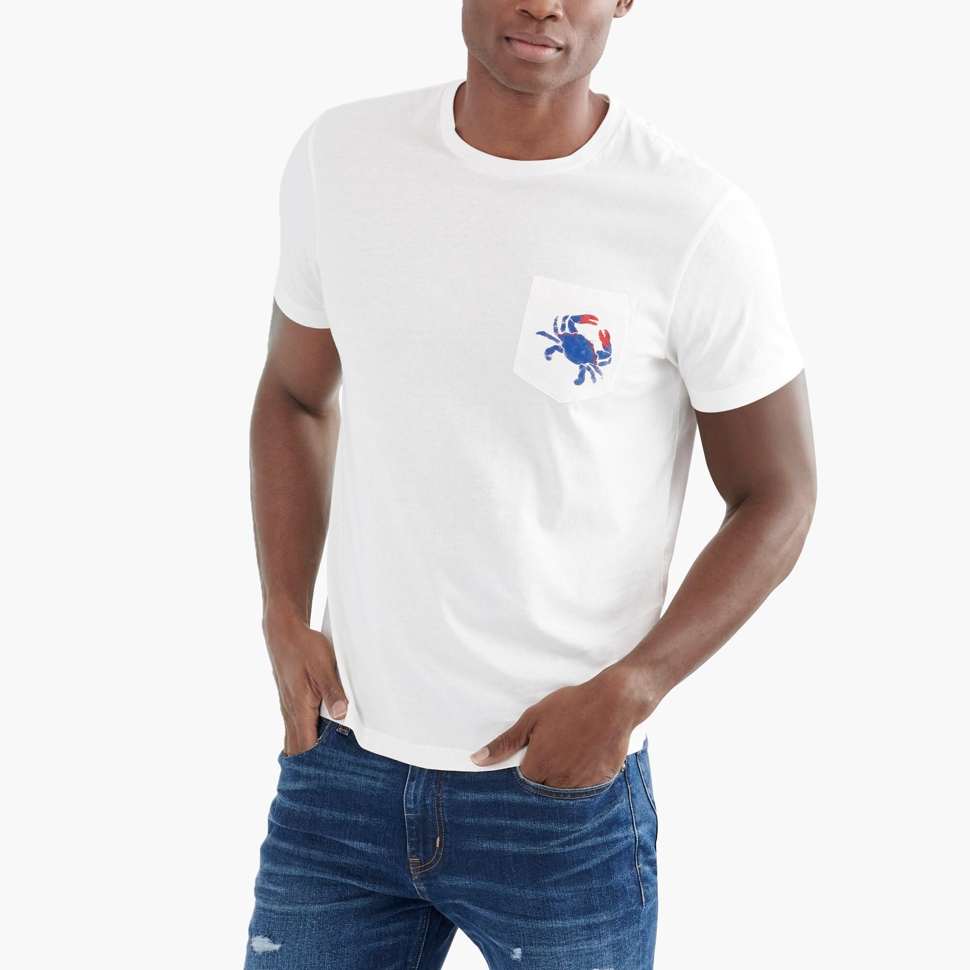 j crew crab shirt