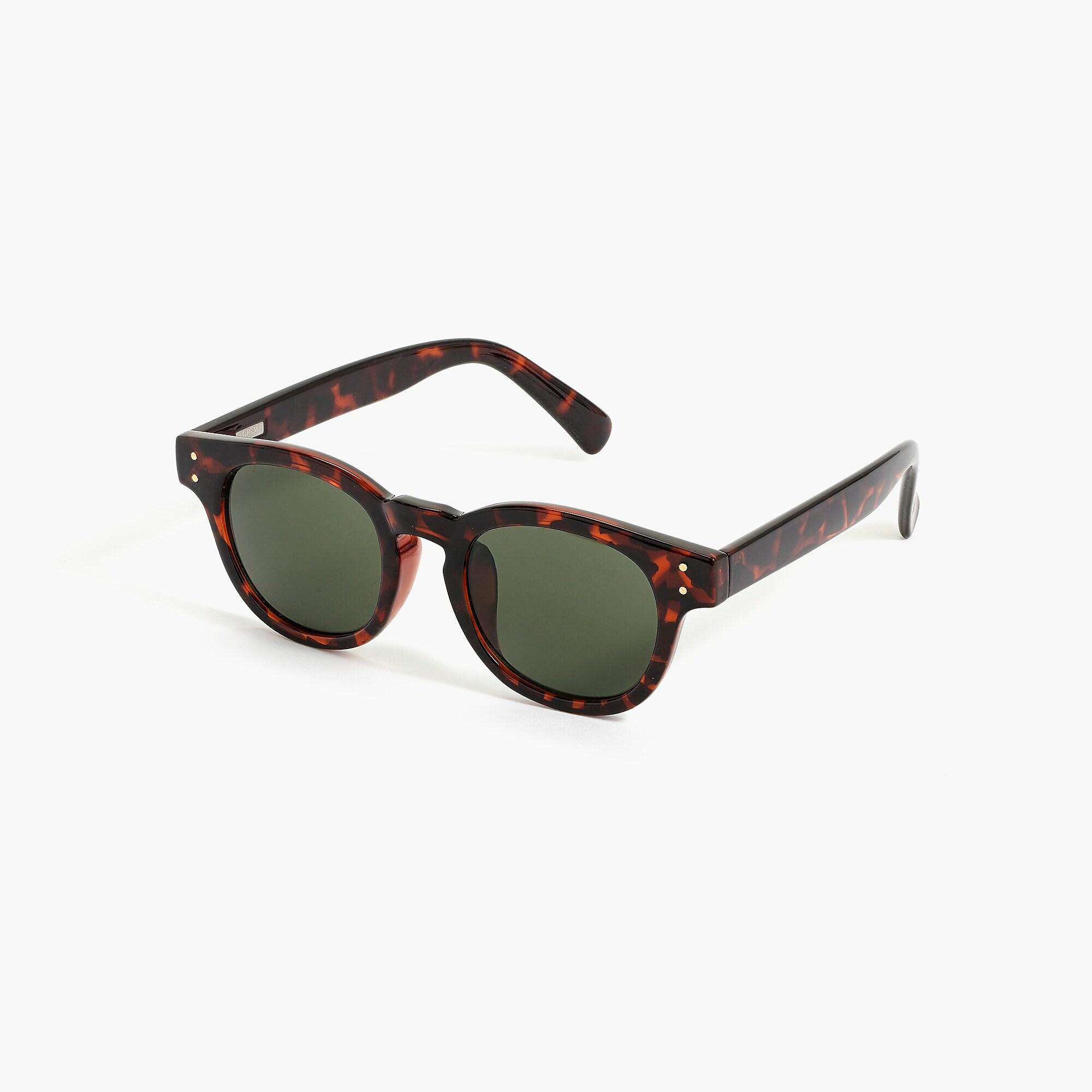 J.Crew Tortoise Round Sunglasses for Men Lyst
