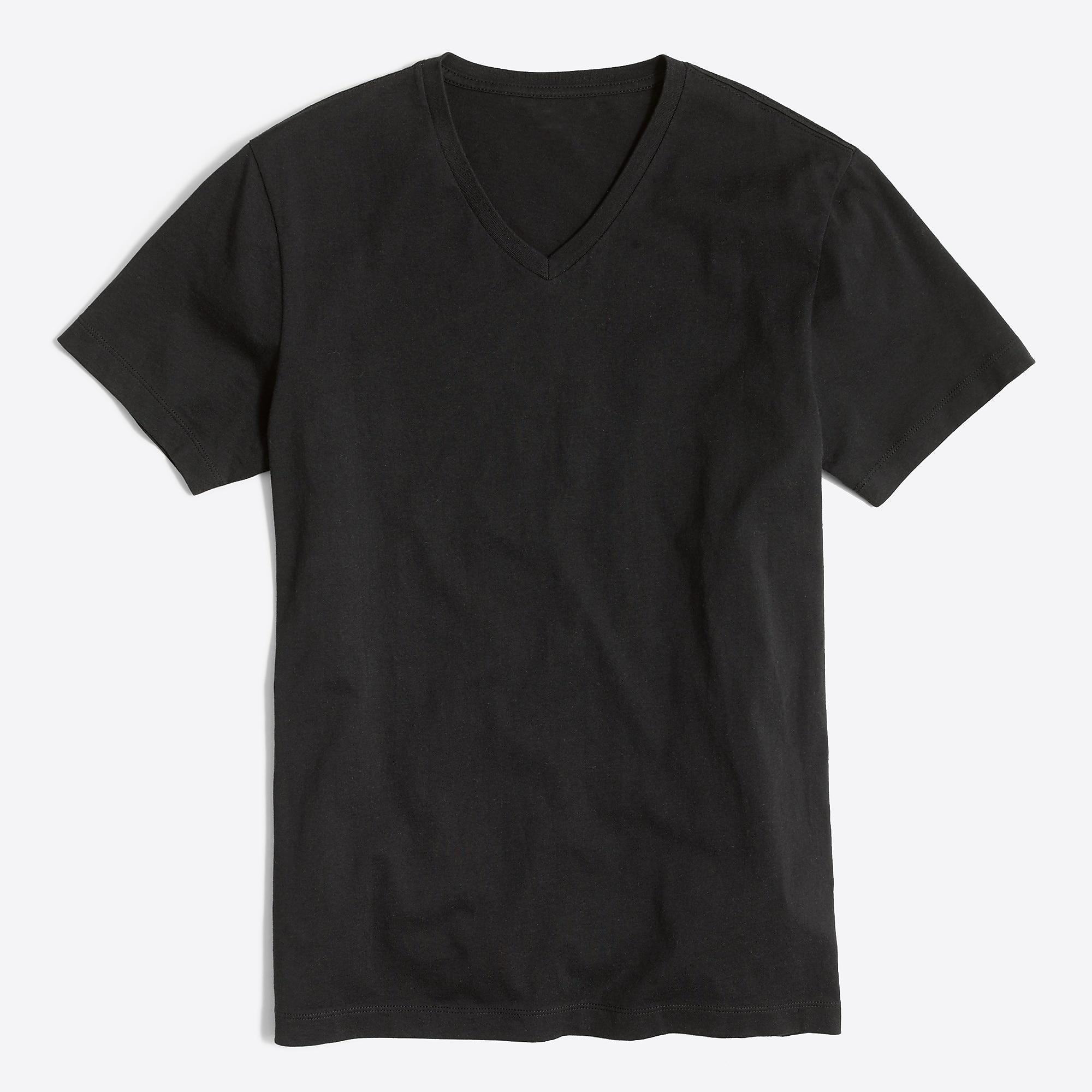 crew v neck t shirts