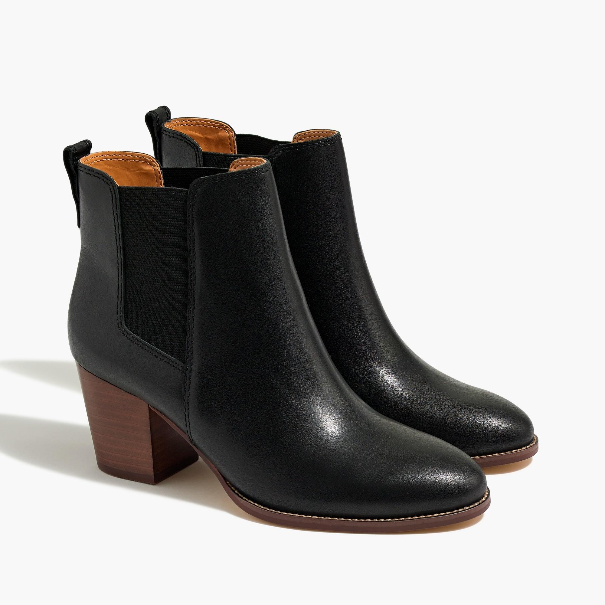 j crew leather boots