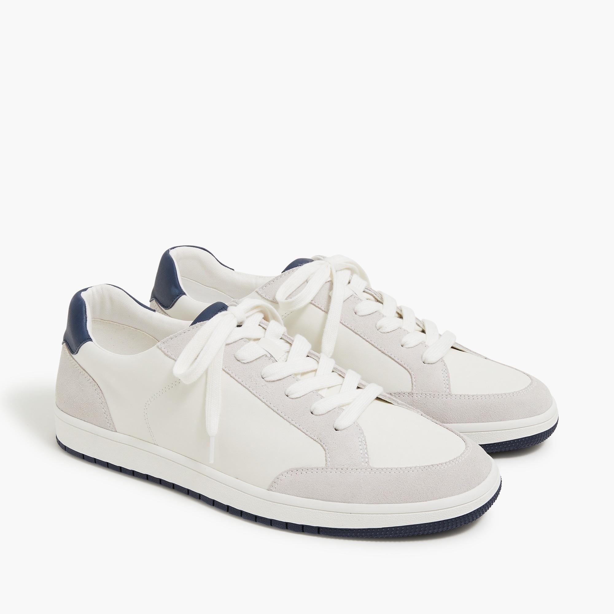 J.Crew Court Sneakers in White for Men Lyst