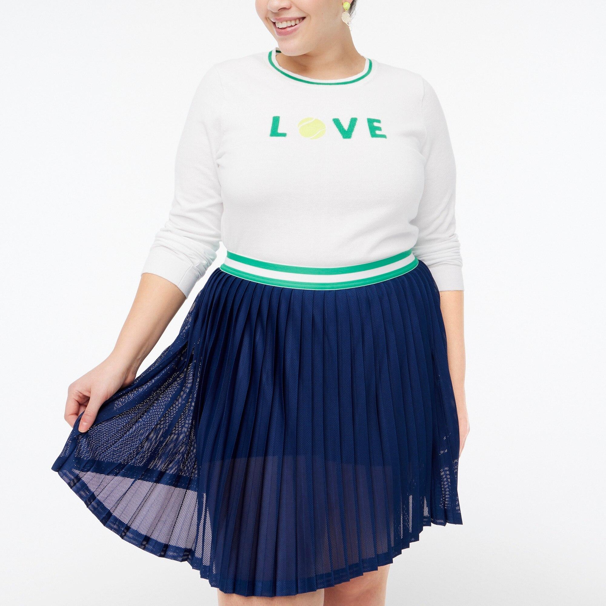 J.Crew Tennis Teddie Sweater in Gray Lyst