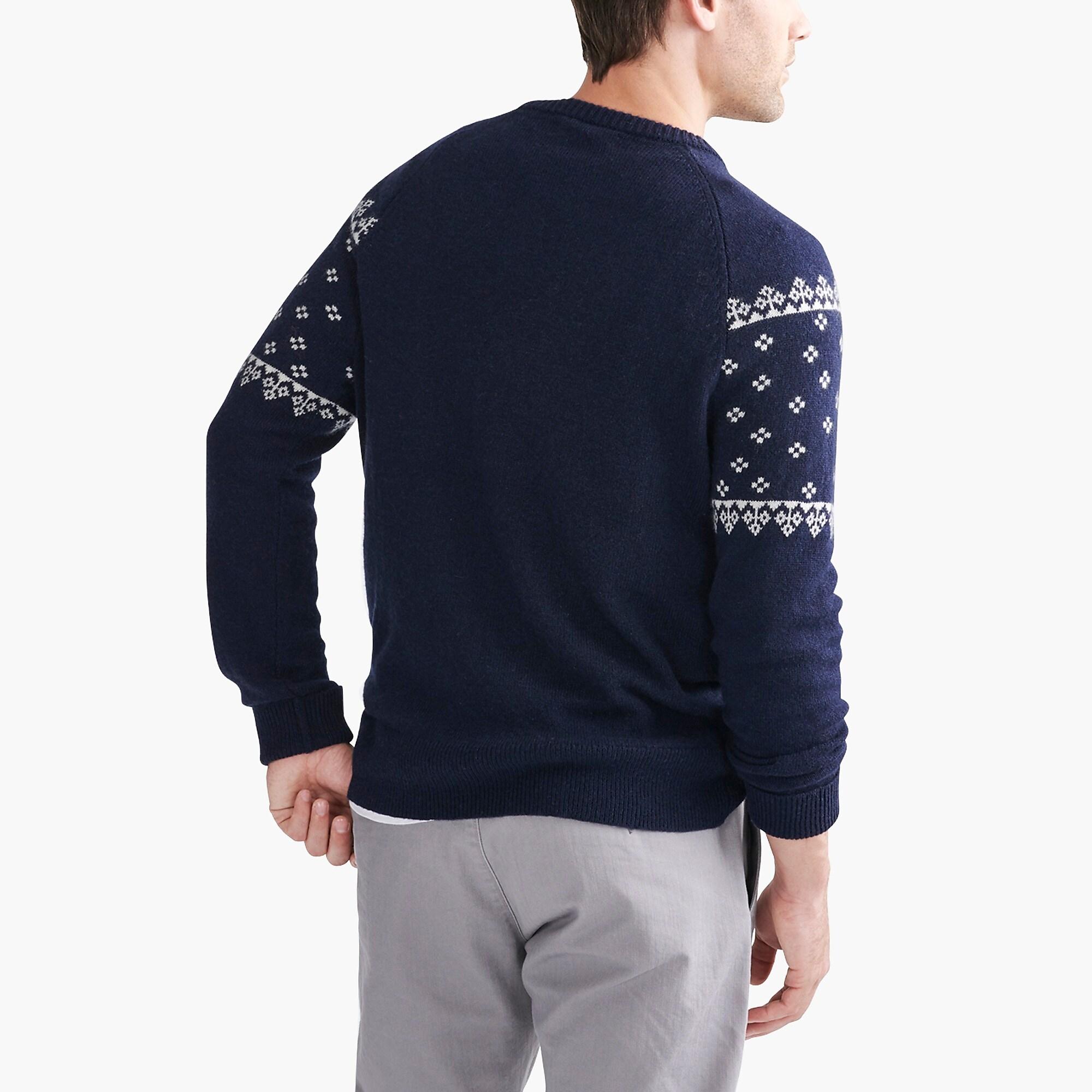reindeer wool sweater