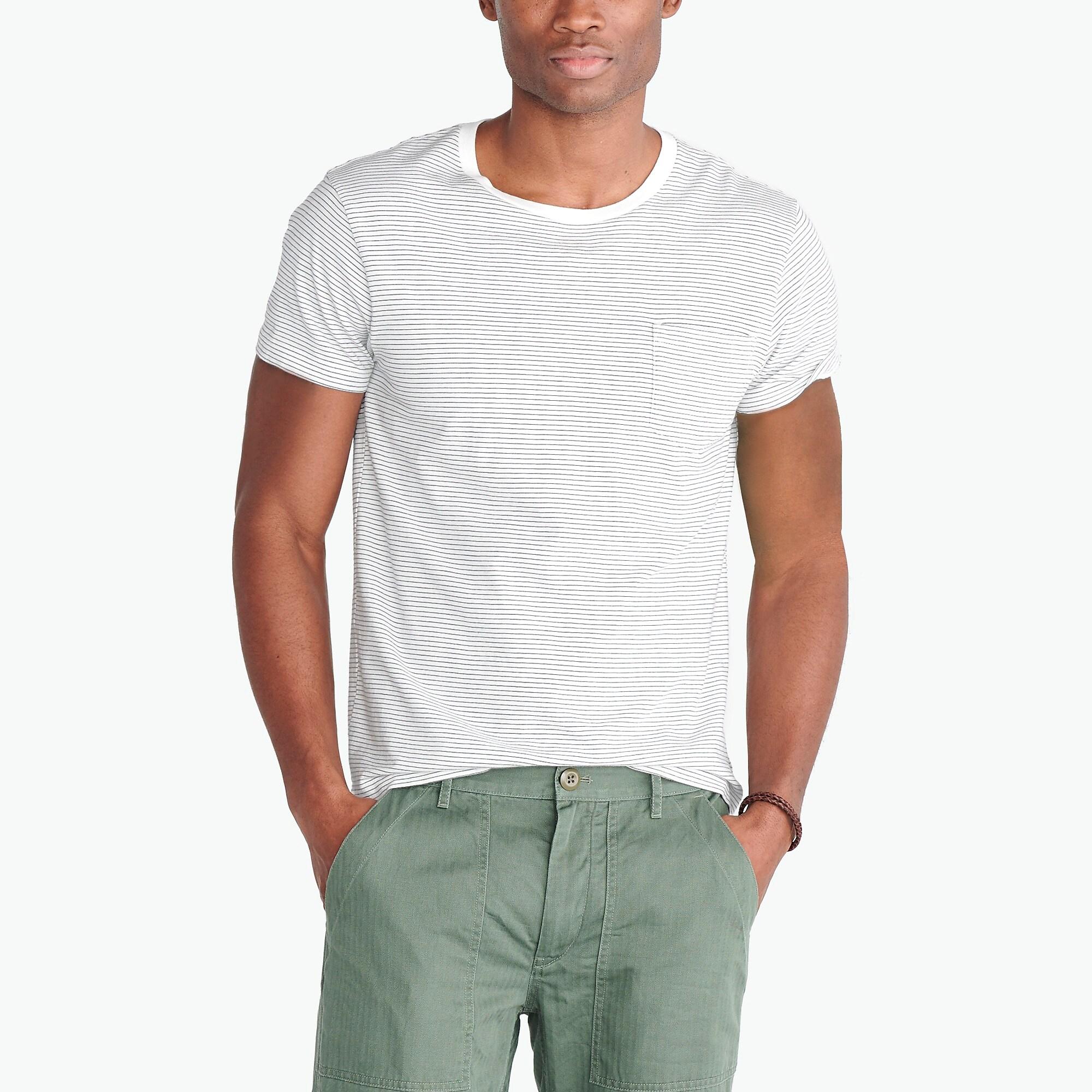 jcrew broken in tee