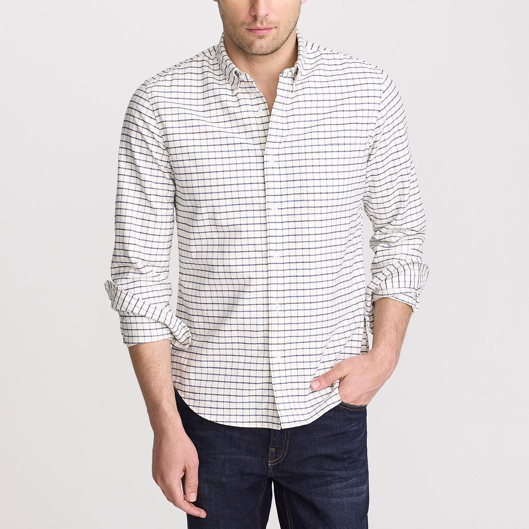slim flex oxford shirt
